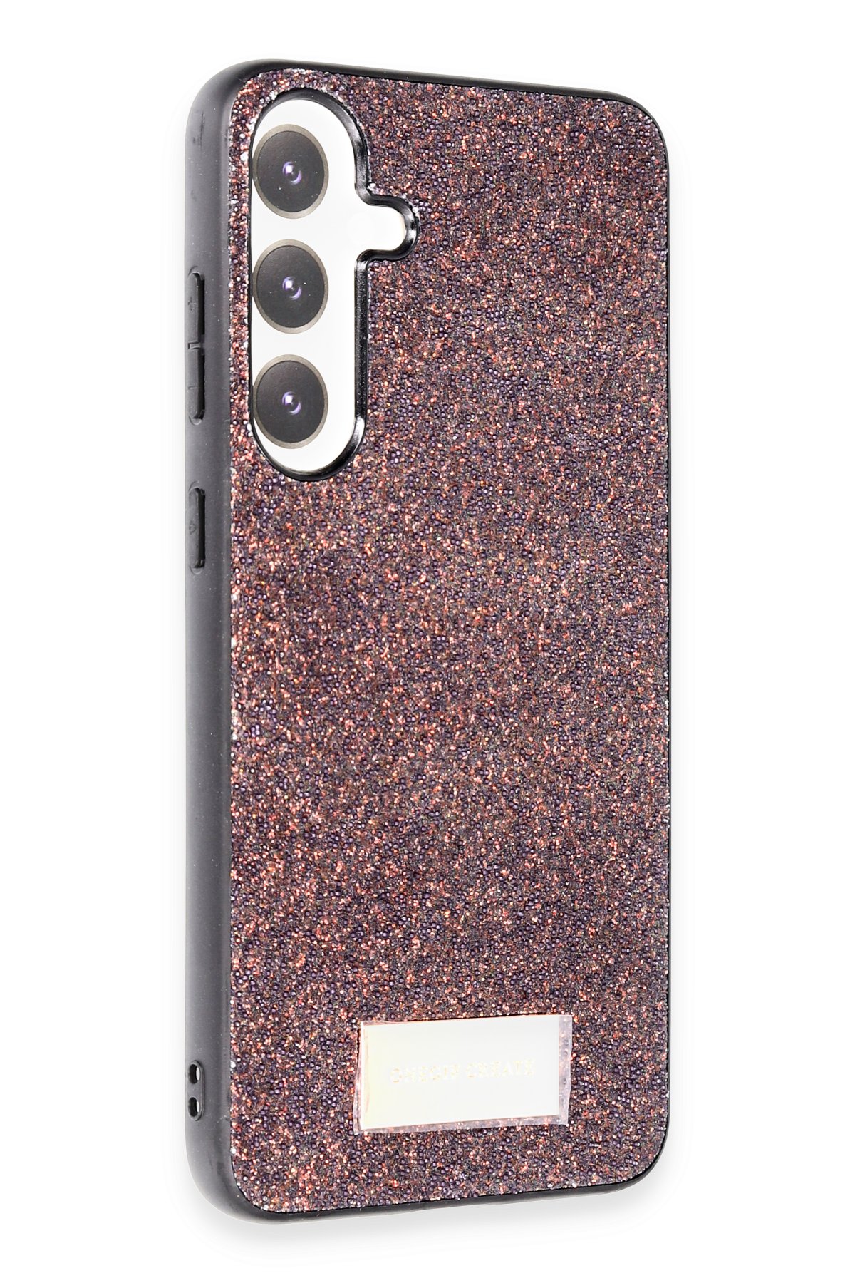 Onegif Samsung Galaxy S24 Bright Simli Kapak - Gümüş