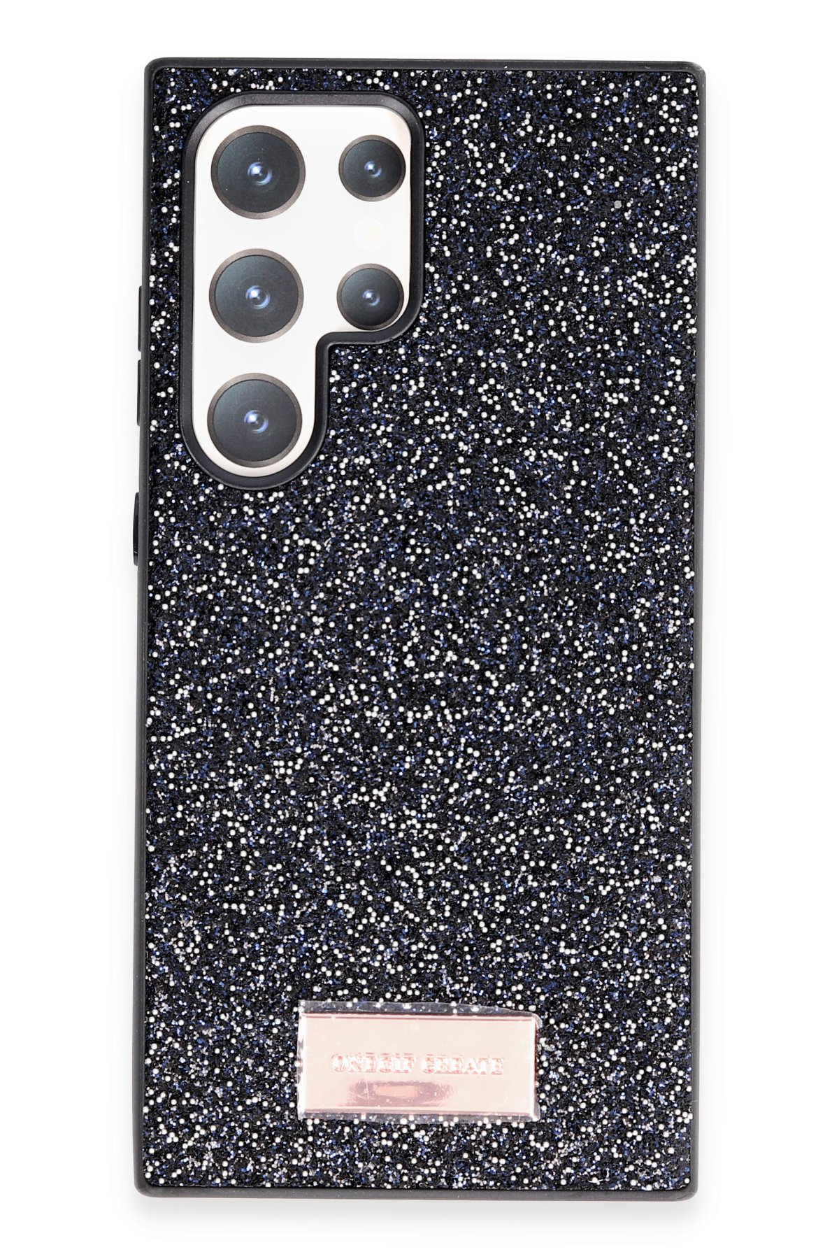 Onegif Samsung Galaxy S24 Ultra Bright Simli Kapak - Derin Mor