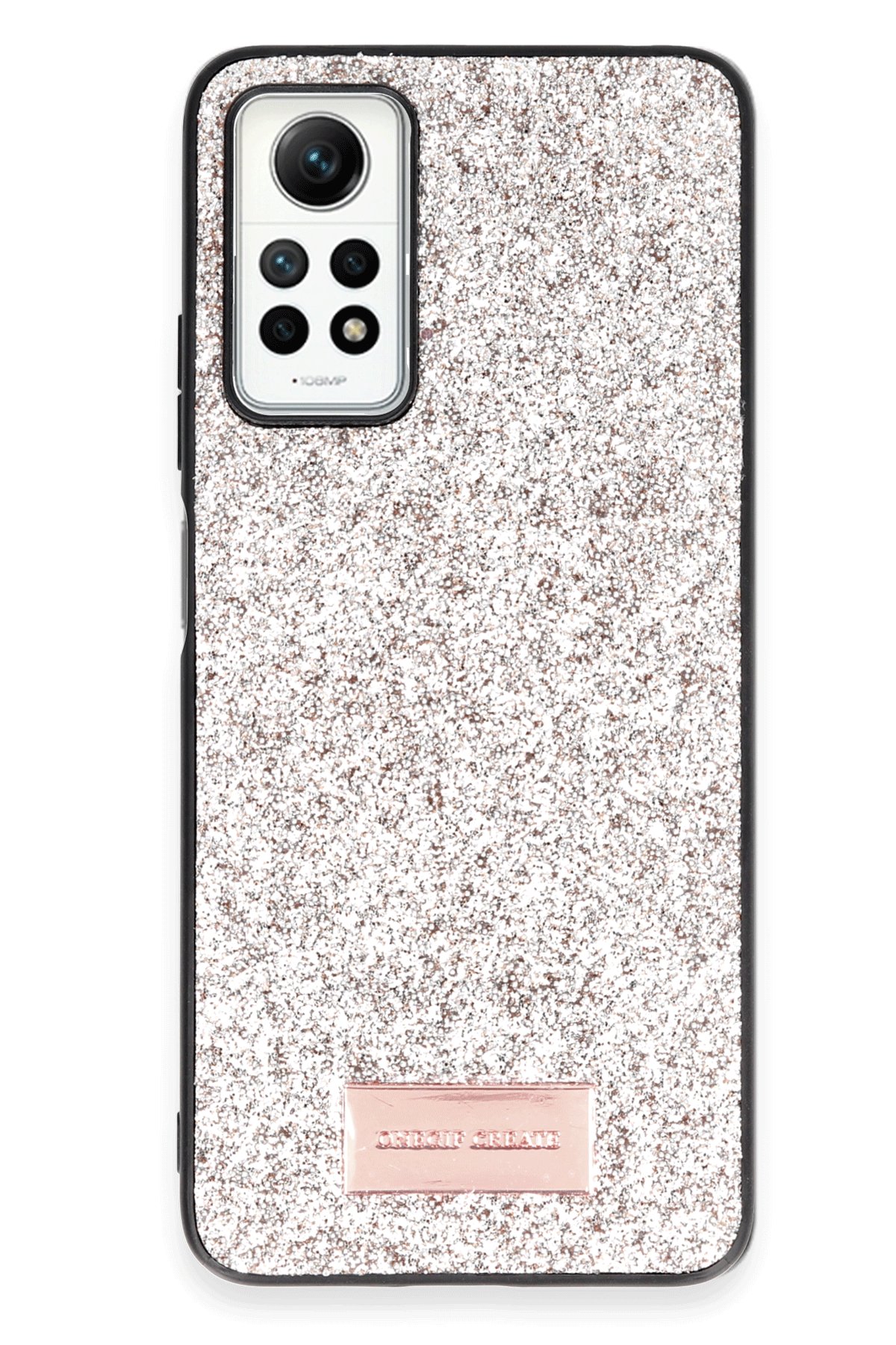 Onegif Xiaomi Redmi Note 12 Pro 4G Bright Simli Kapak - Derin Mor