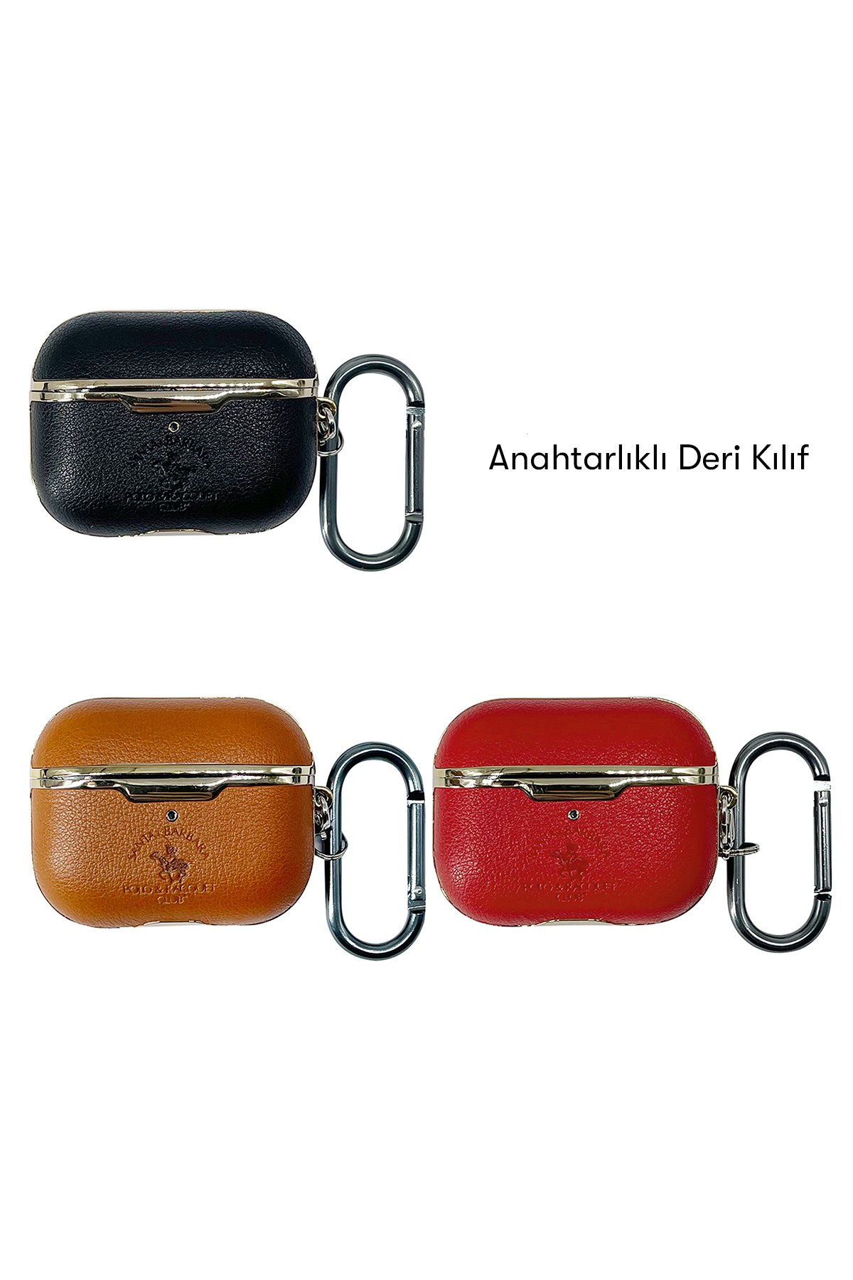 Santa Barbara Polo Racquet Club Airpods Pro (1.nesil) Orwell Kılıf - Kahverengi