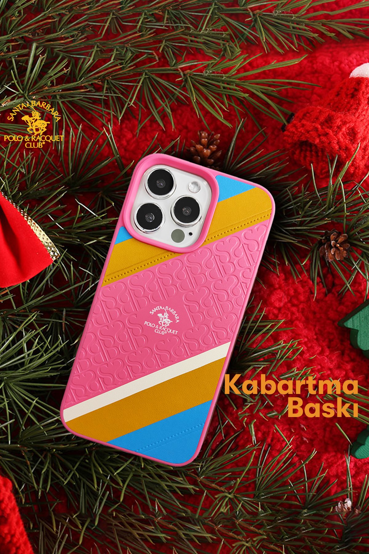 Santa Barbara Polo Racquet Club iPhone 13 Pro Max Orson Kapak - Yeşil