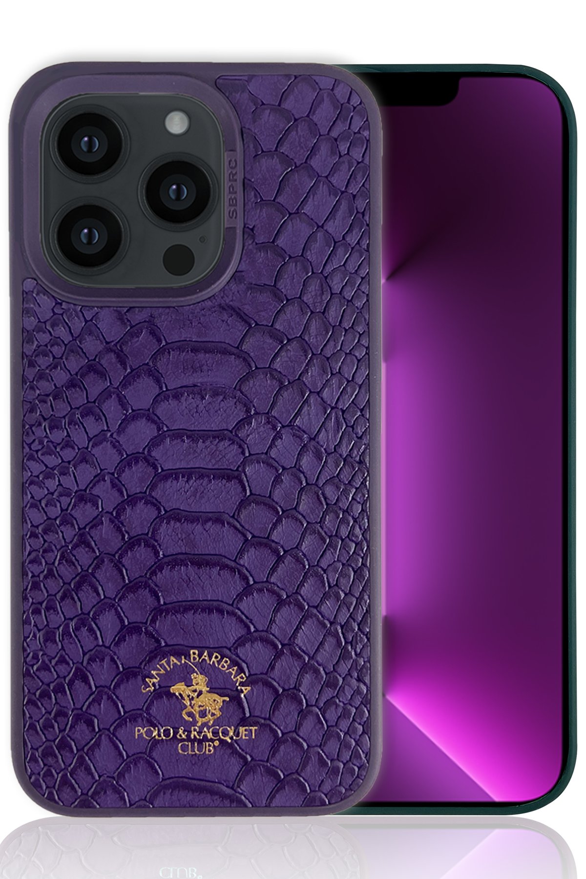 Santa Barbara Polo Racquet Club iPhone 13 Pro Max Orson Kapak - Kırmızı