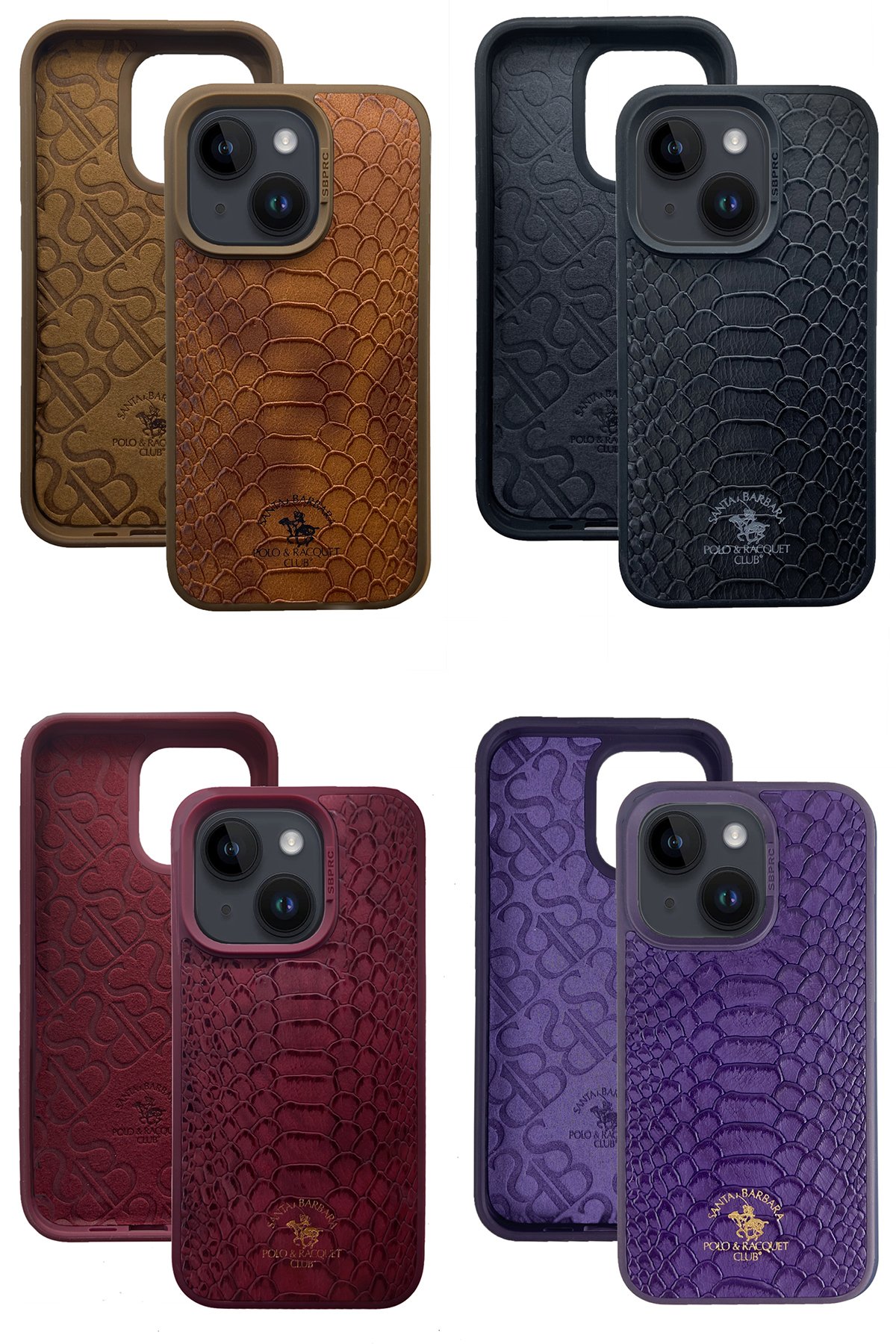 Santa Barbara Polo Racquet Club iPhone 14 Parker Stand Kapak - Yeşil