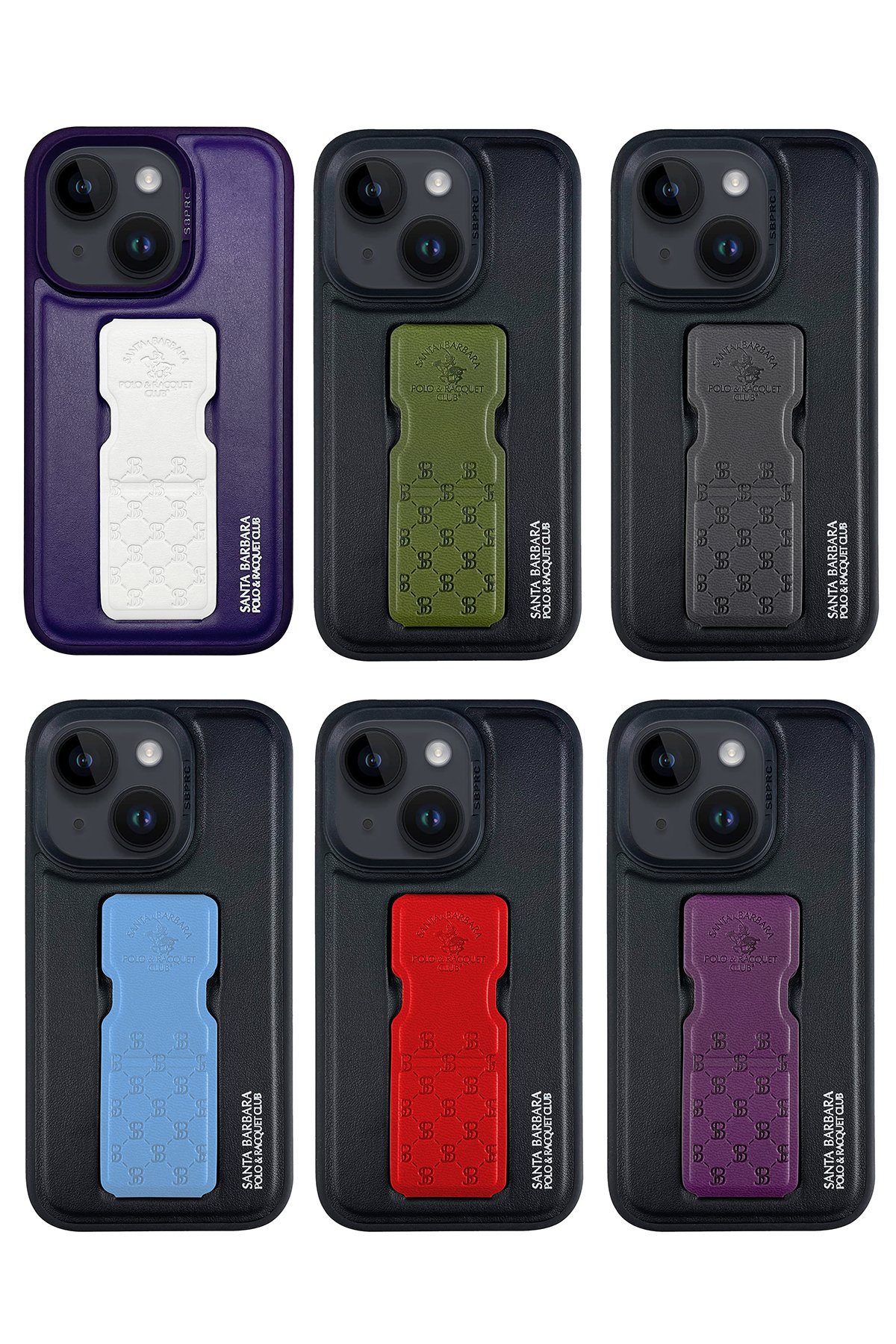 Santa Barbara Polo Racquet Club iPhone 14 Chuck Kapak - Mor