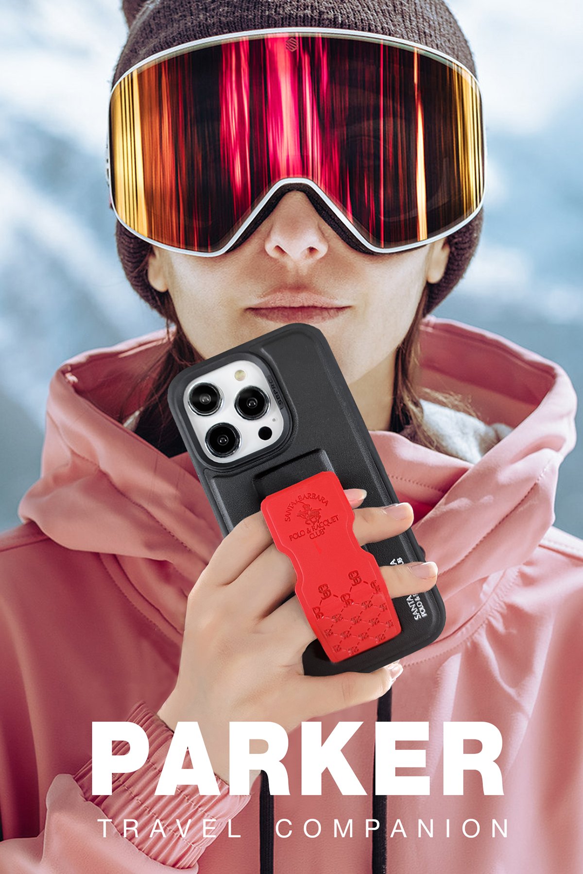 Santa Barbara Polo Racquet Club iPhone 14 Cyril Magsafe Kapak - Kahverengi