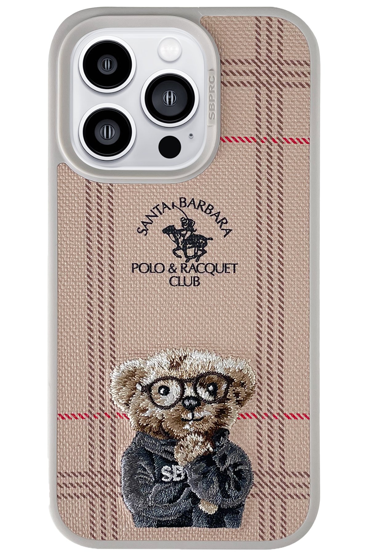 Santa Barbara Polo Racquet Club iPhone 14 Pro Chuck Kapak - Mor