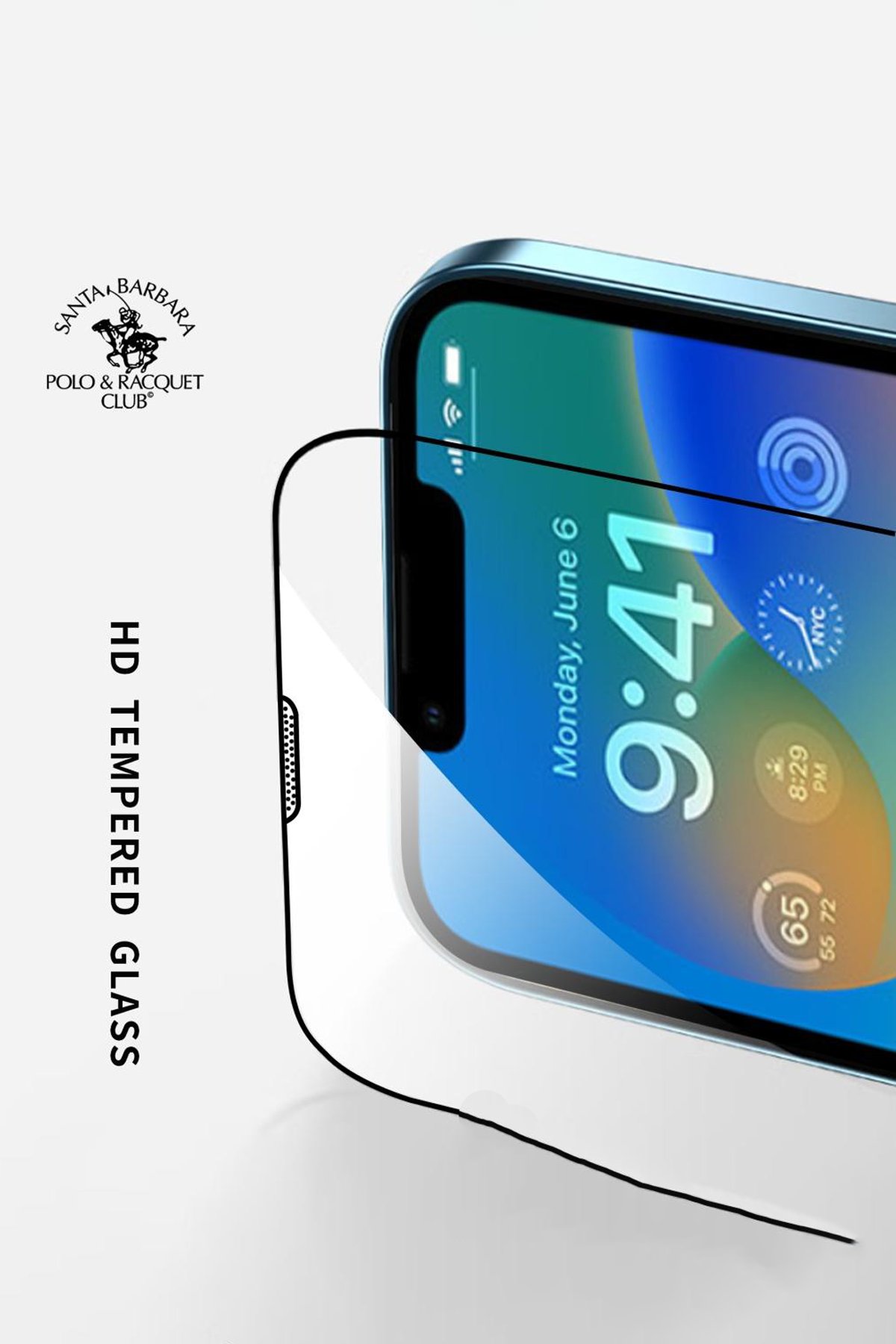 Santa Barbara Polo Racquet Club iPhone 14 Pro Max Parker Stand Kapak - Kırmızı