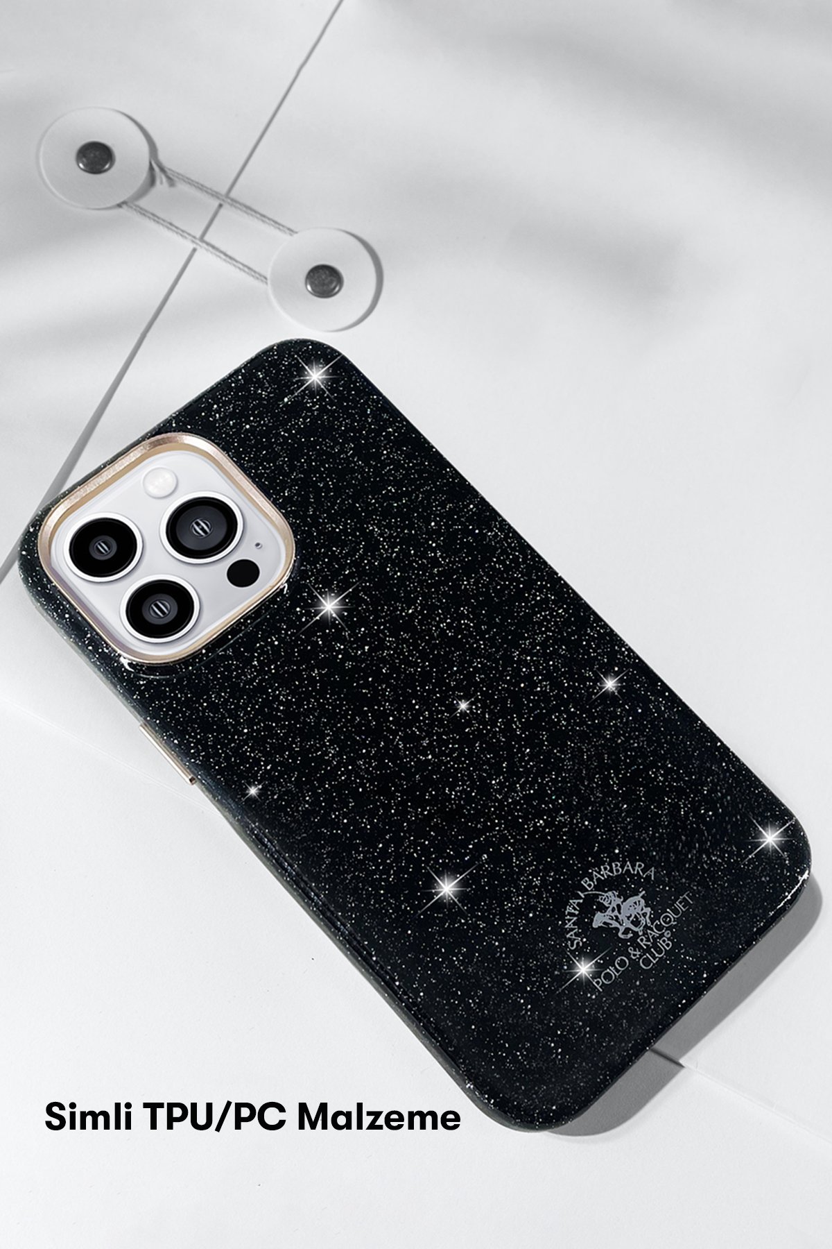 Santa Barbara Polo Racquet Club iPhone 14 Pro Max Cyril Magsafe Kapak - Mor