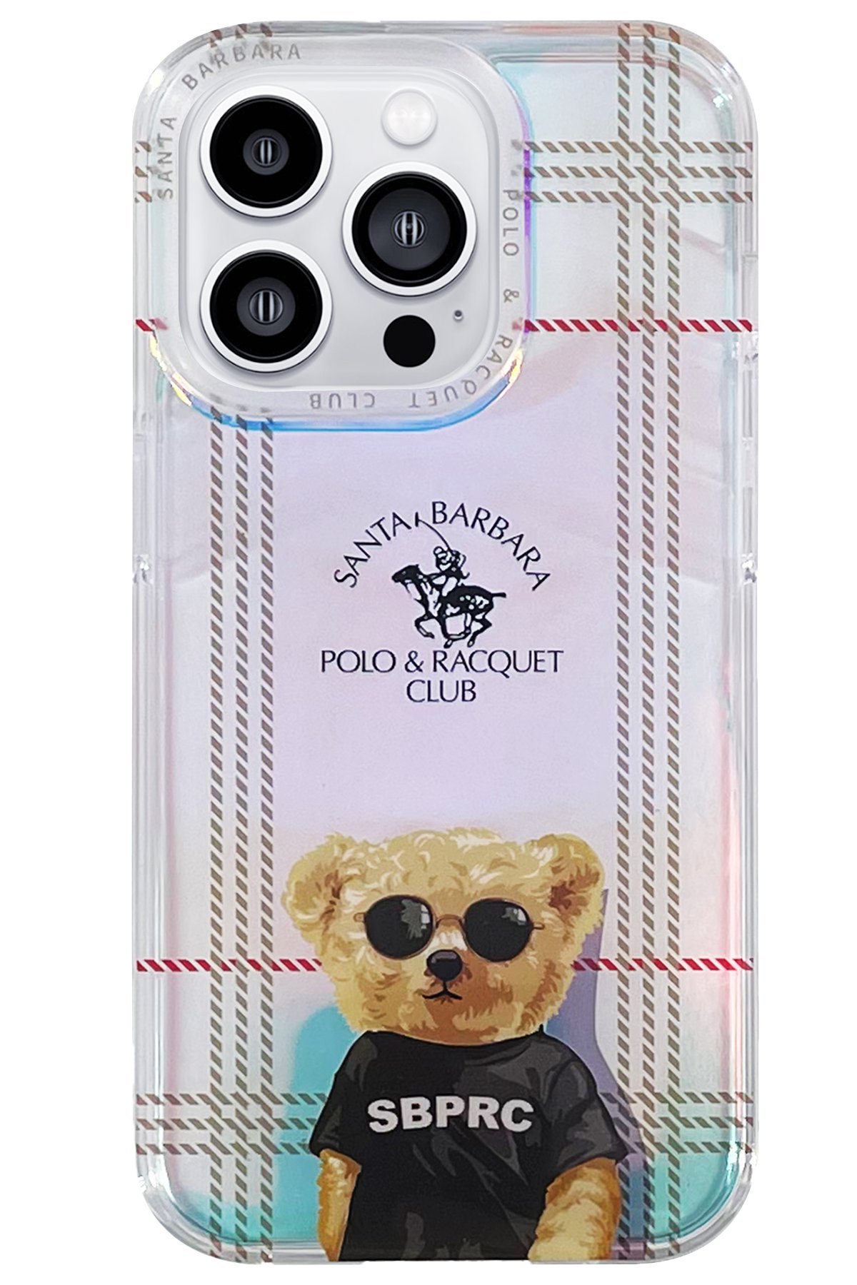 Santa Barbara Polo Racquet Club iPhone 14 Pro Cyril Magsafe Kapak - Siyah