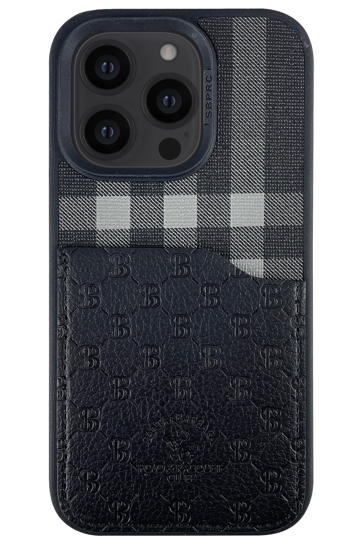 Santa Barbara Polo Racquet Club iPhone 14 Pro Clyde Stand Kapak - Mor