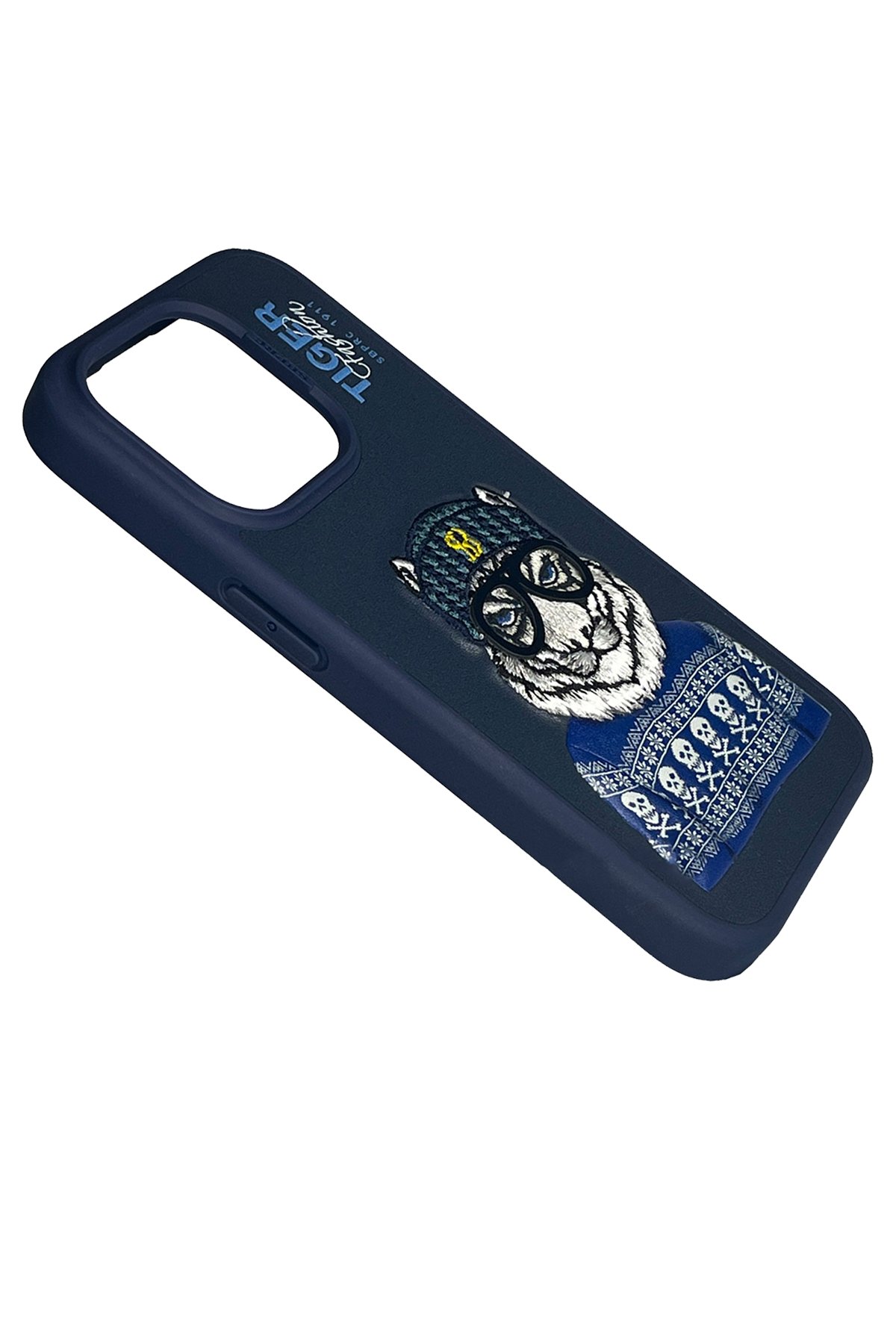 Santa Barbara Polo Racquet Club iPhone 15 Knight Deri Kapak - Siyah