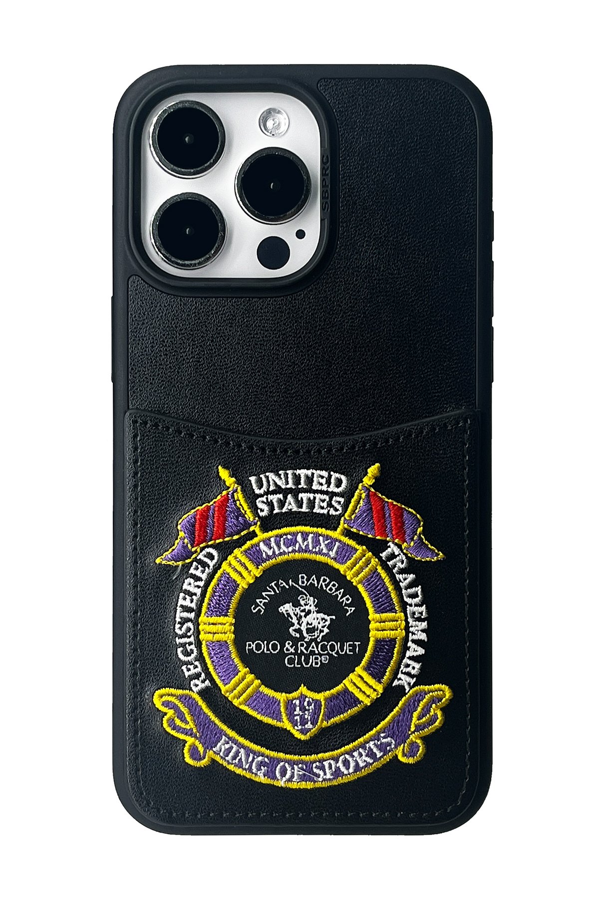 Santa Barbara Polo Racquet Club iPhone 15 Pro Max Willie Şeffaf Magsafe Kapak - Morandi