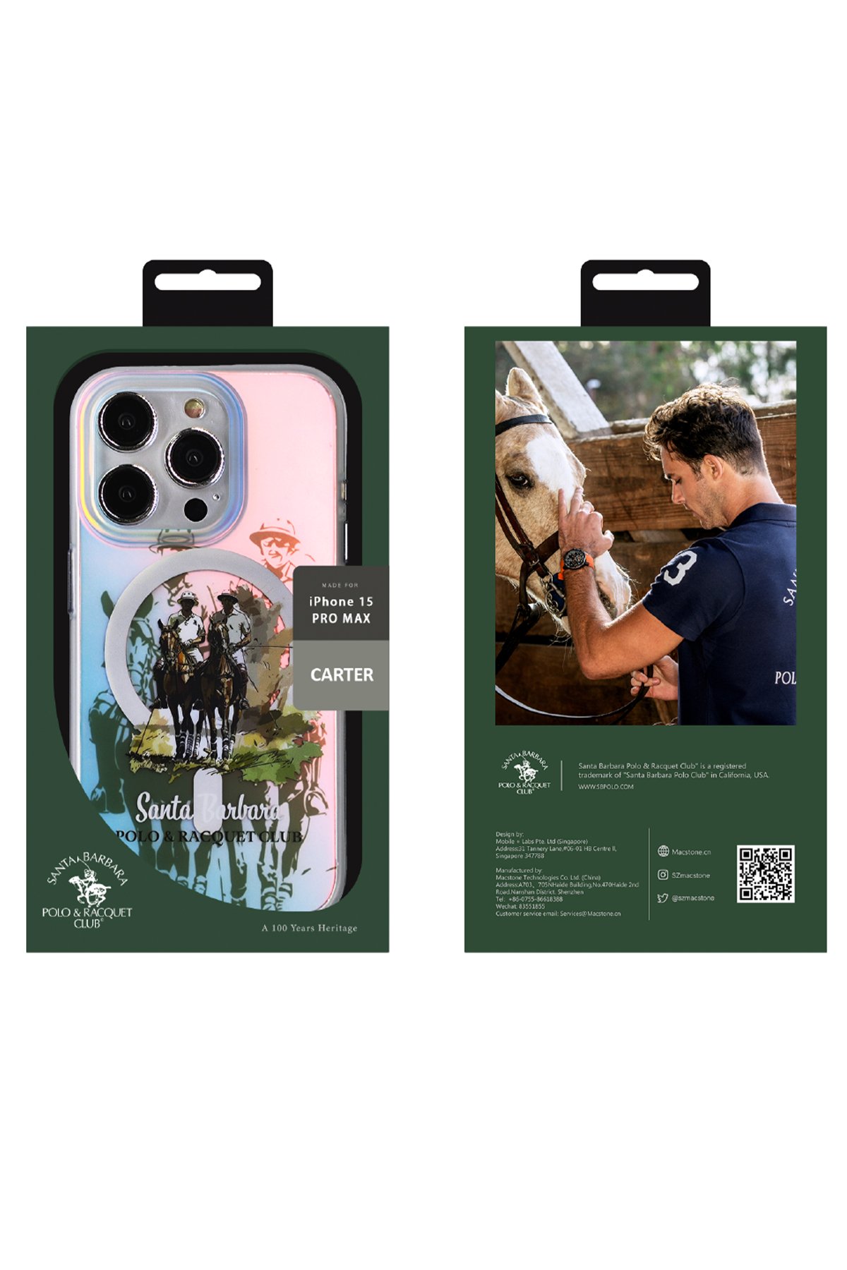 Santa Barbara Polo Racquet Club iPhone 15 Pro Max Savanna Kapak - Bengal