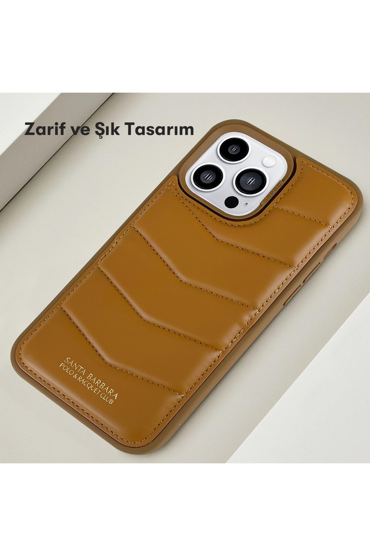 Santa Barbara Polo Racquet Club iPhone 15 Pro Max Isidore Kapak - Titan Gri