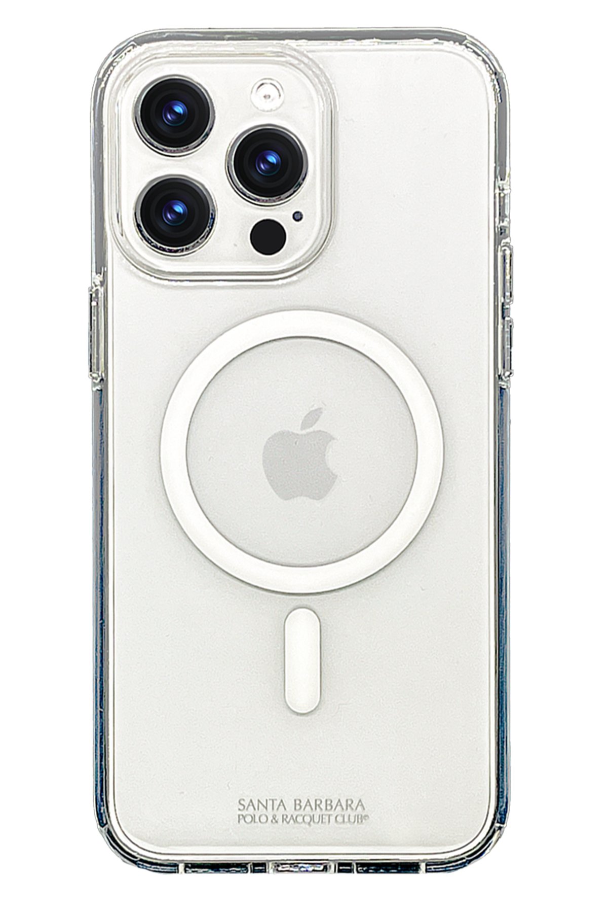 Santa Barbara Polo Racquet Club iPhone 15 Pro Max Savanna Kapak - Snow Leopard Siyah