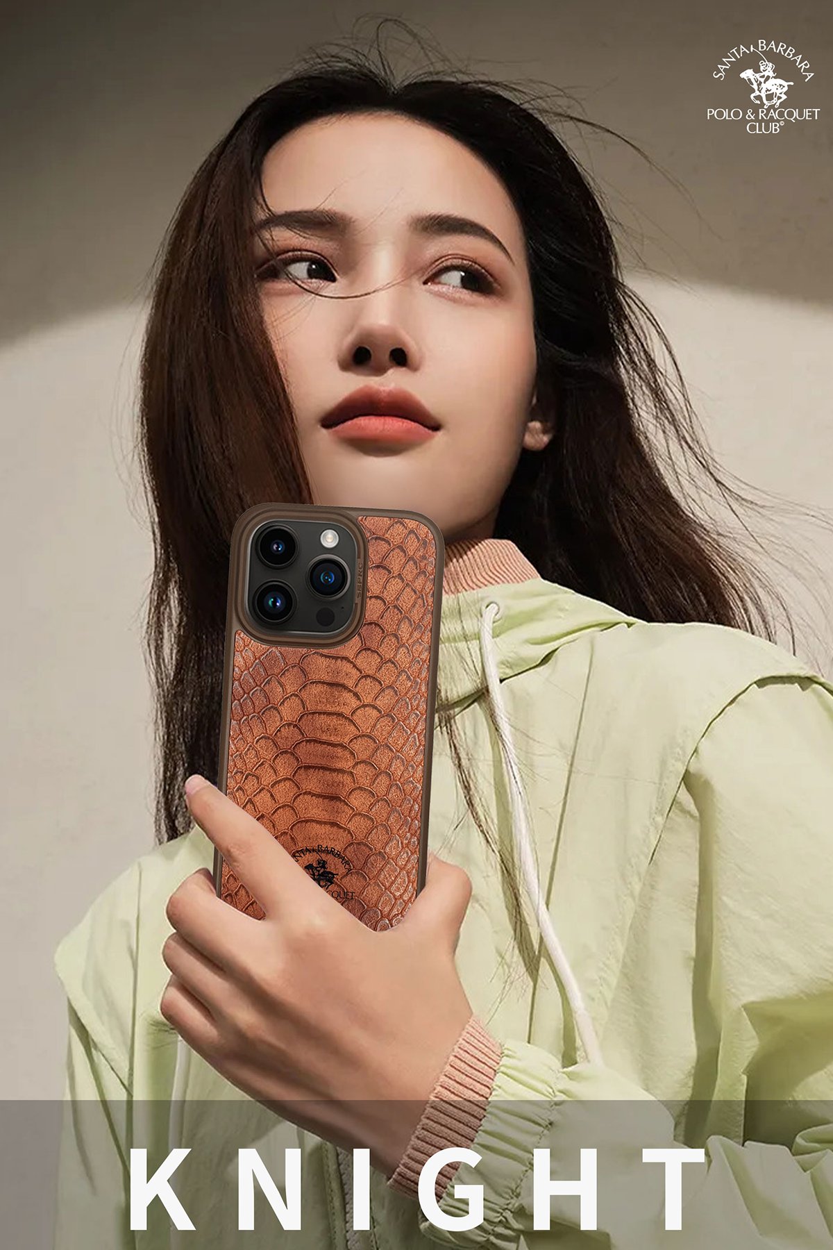 Santa Barbara Polo Racquet Club iPhone 15 Pro Max Curtis Kapak - Kırmızı