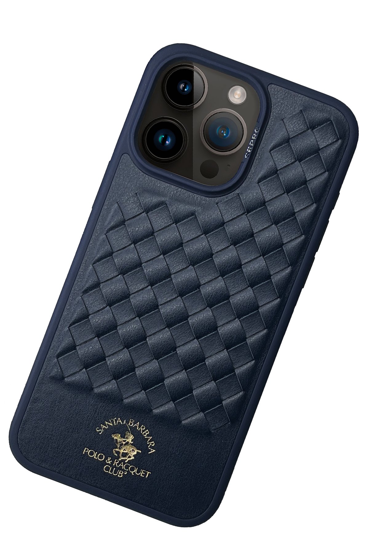 Santa Barbara Polo Racquet Club iPhone 15 Pro Max Clyde Stand Kapak - Kahverengi