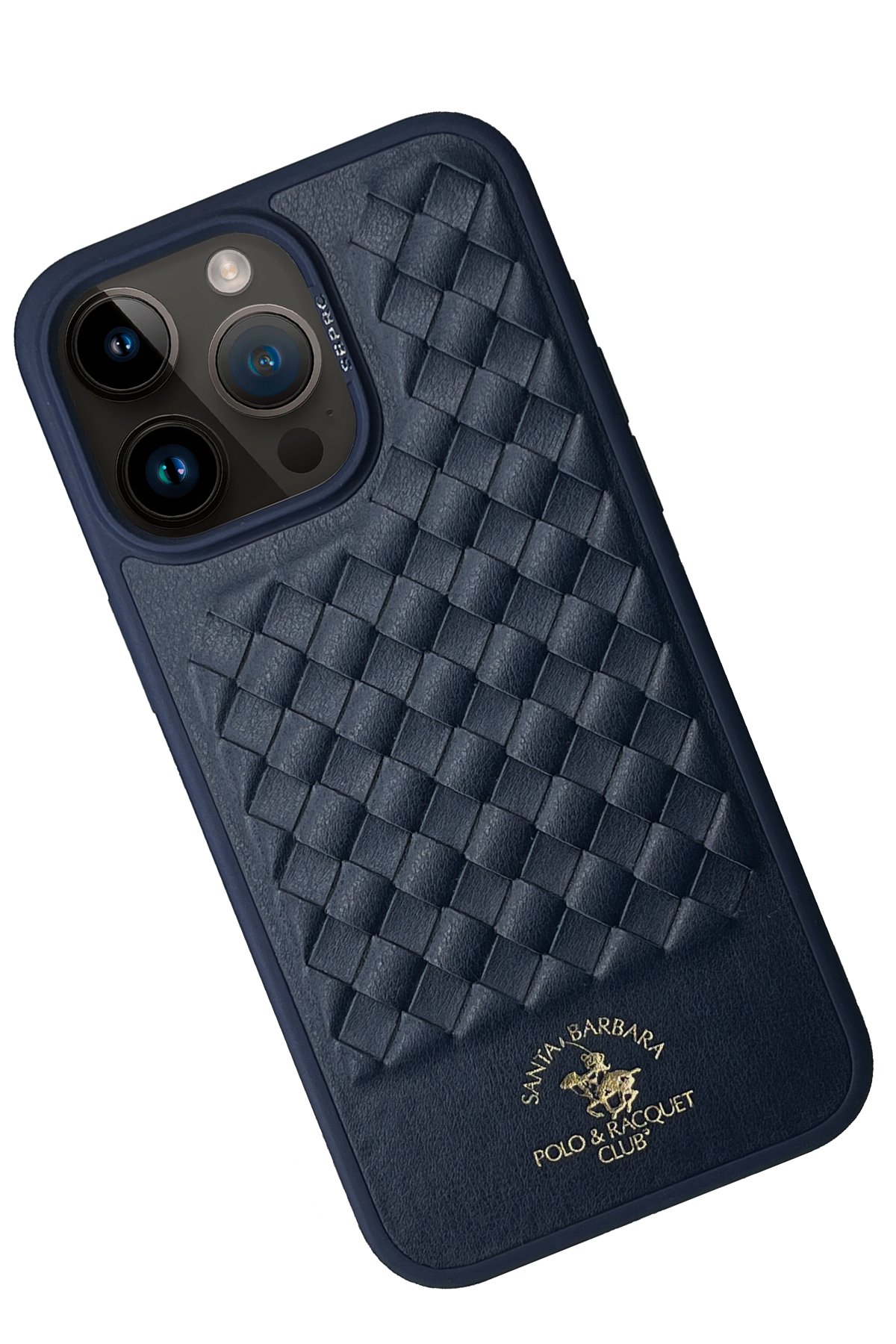 Santa Barbara Polo Racquet Club iPhone 15 Pro Max Clyde Stand Kapak - Kahverengi