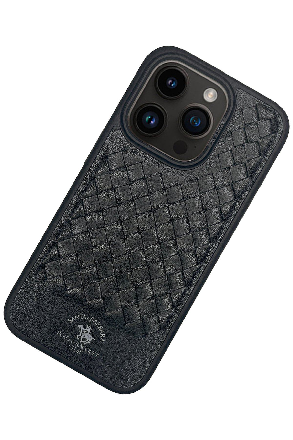 Santa Barbara Polo Racquet Club iPhone 15 Pro Max Myron Magsafe Kapak - Siyah