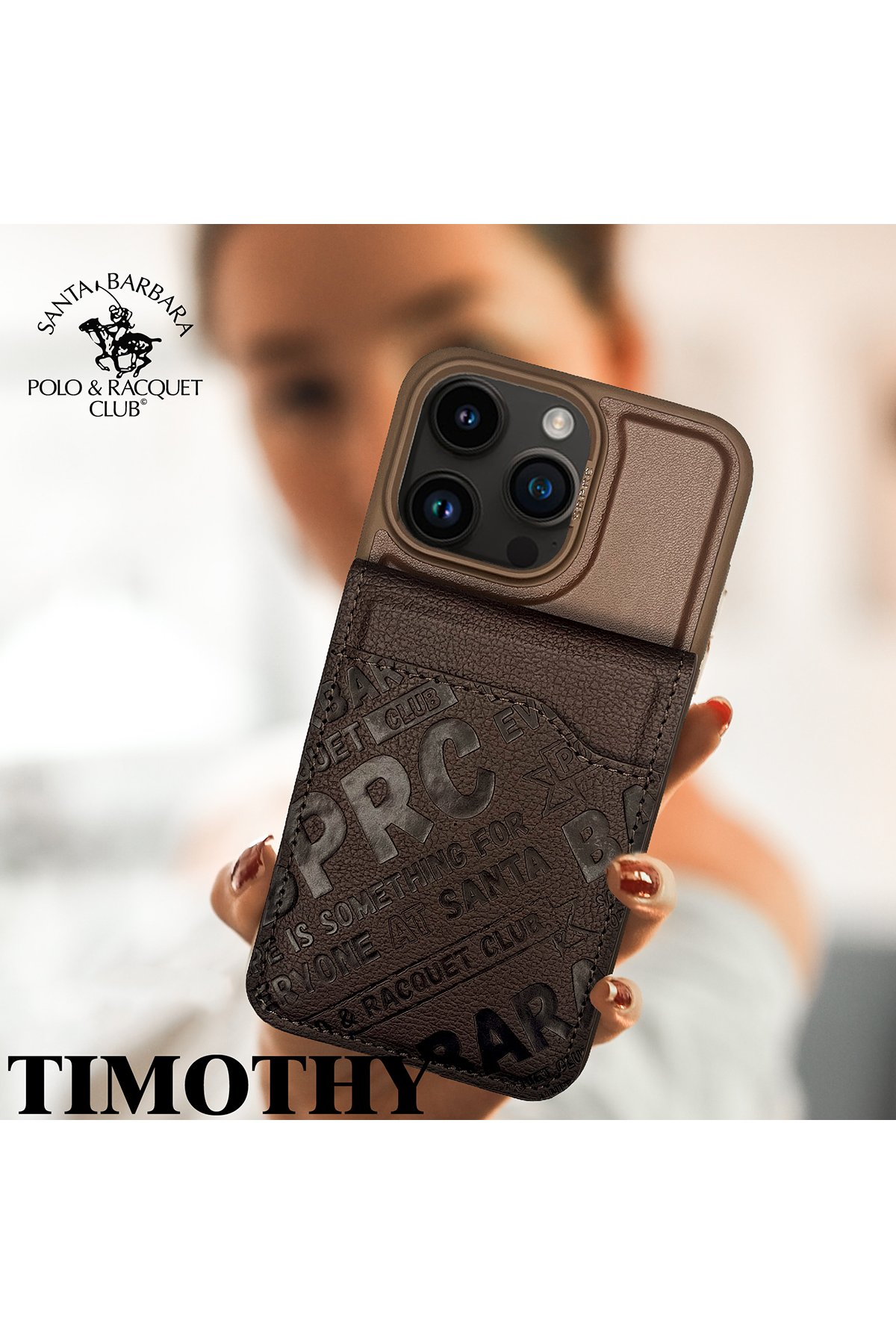 Santa Barbara Polo Racquet Club iPhone 15 Pro Isidore Kapak - Lacivert