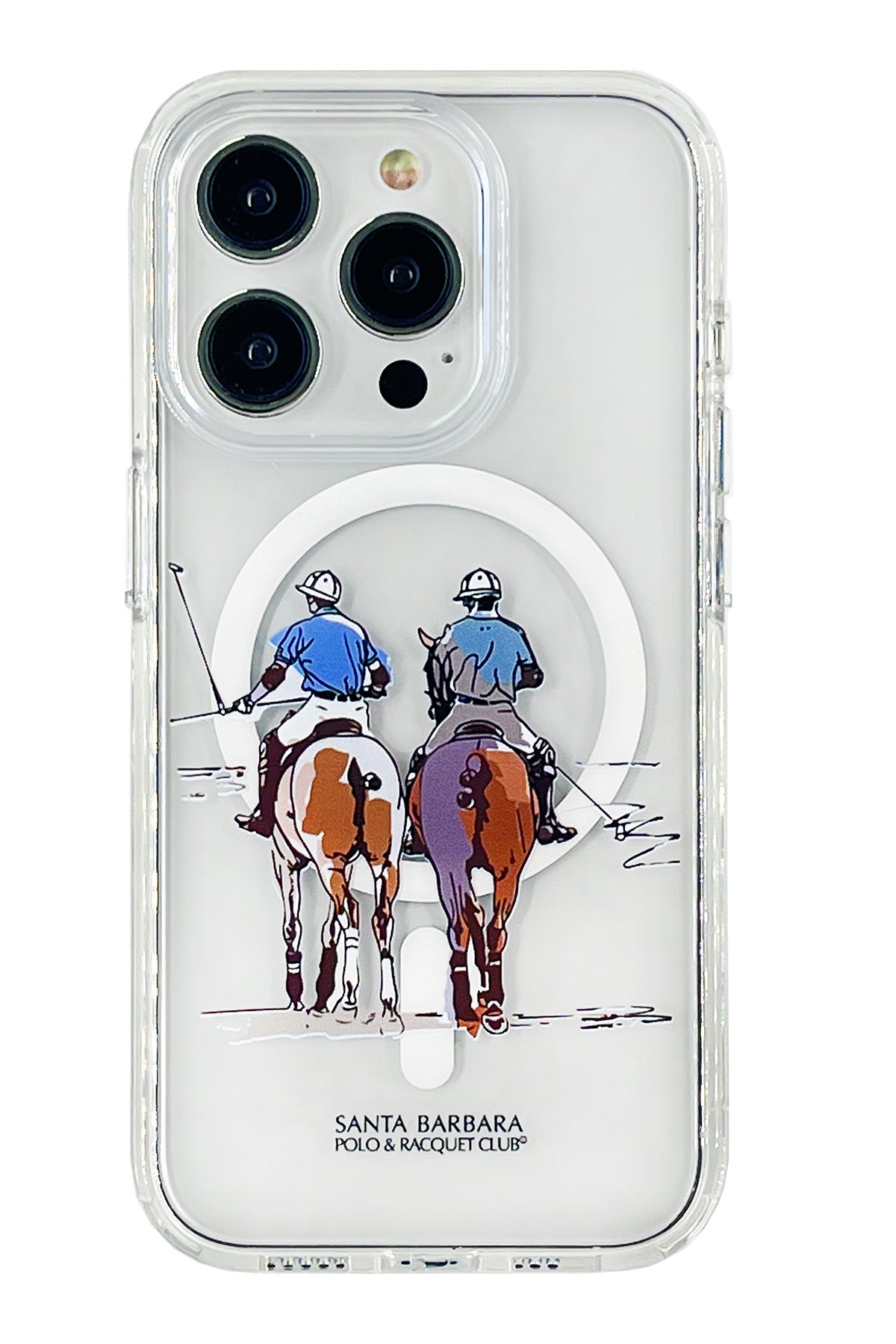 Santa Barbara Polo Racquet Club iPhone 15 Pro Ogden Kapak - Kahverengi