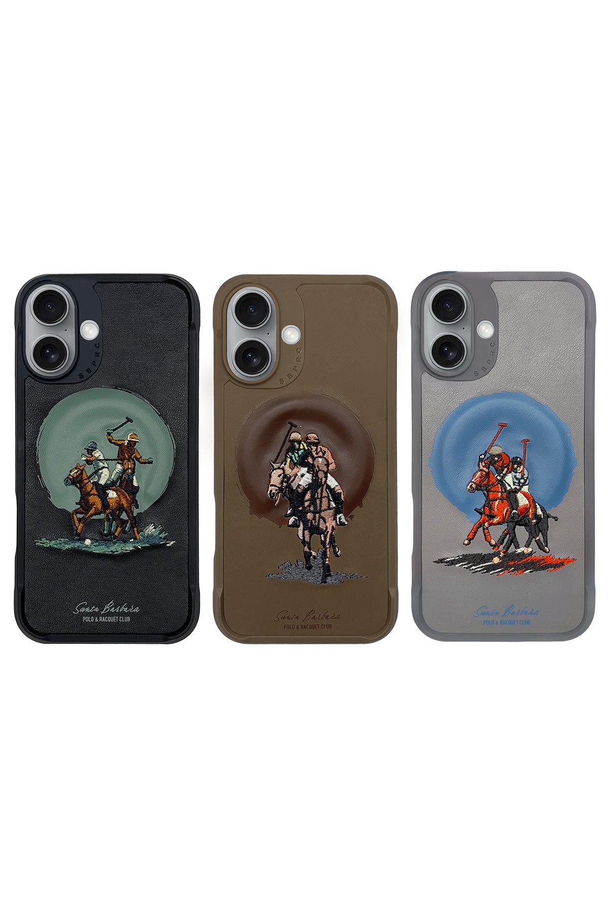 Santa Barbara Polo Racquet Club iPhone 16 Virgil Magsafe Kapak - Bej