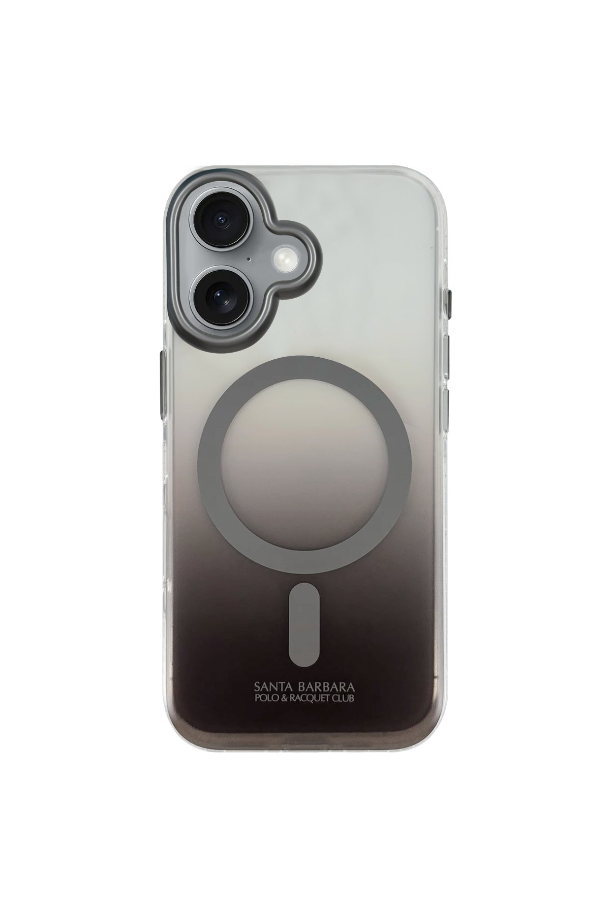Santa Barbara Polo Racquet Club iPhone 16 Knight Deri Kapak - Titan Gri