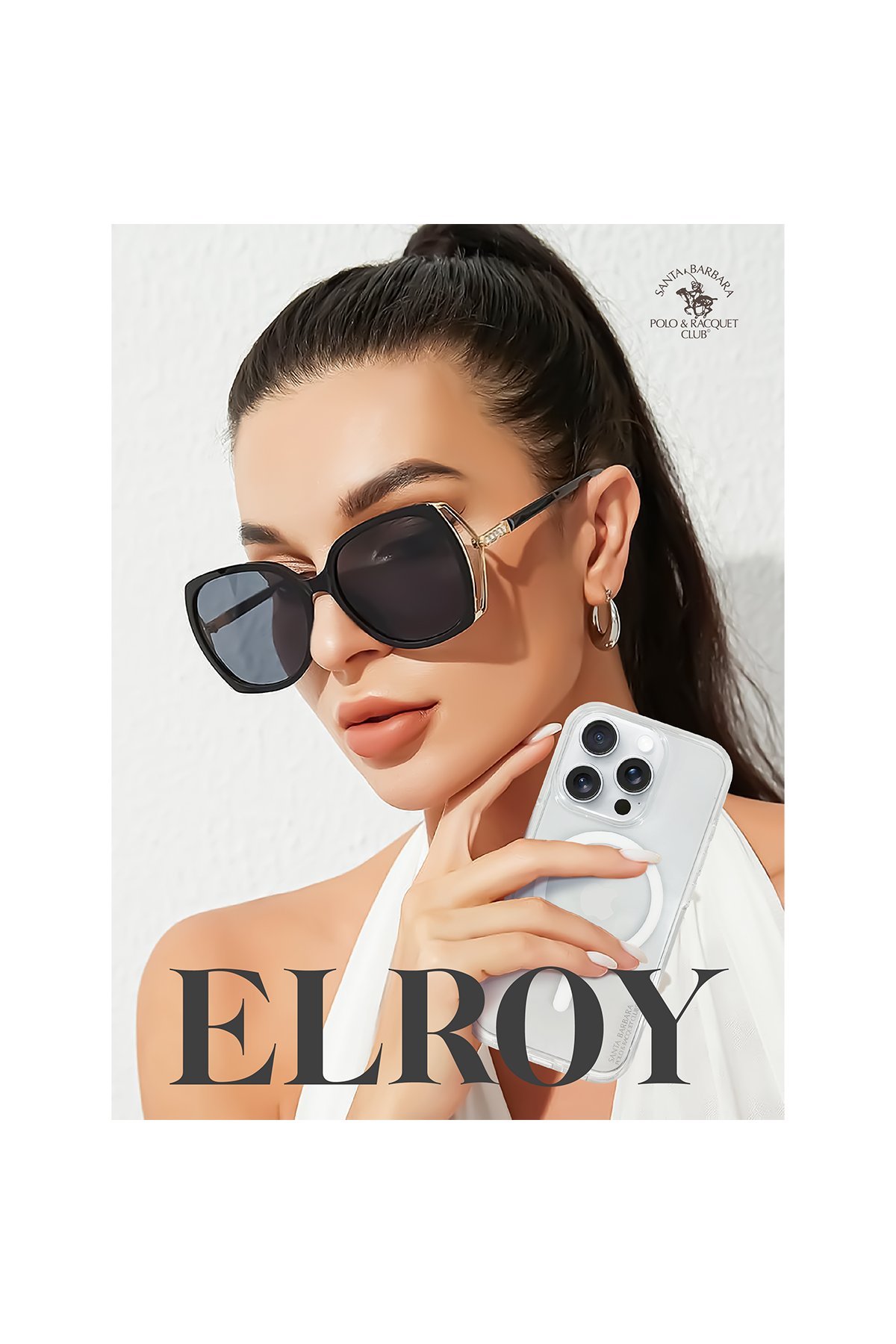 Santa Barbara Polo Racquet Club iPhone 16 Boris Kapak - Gri