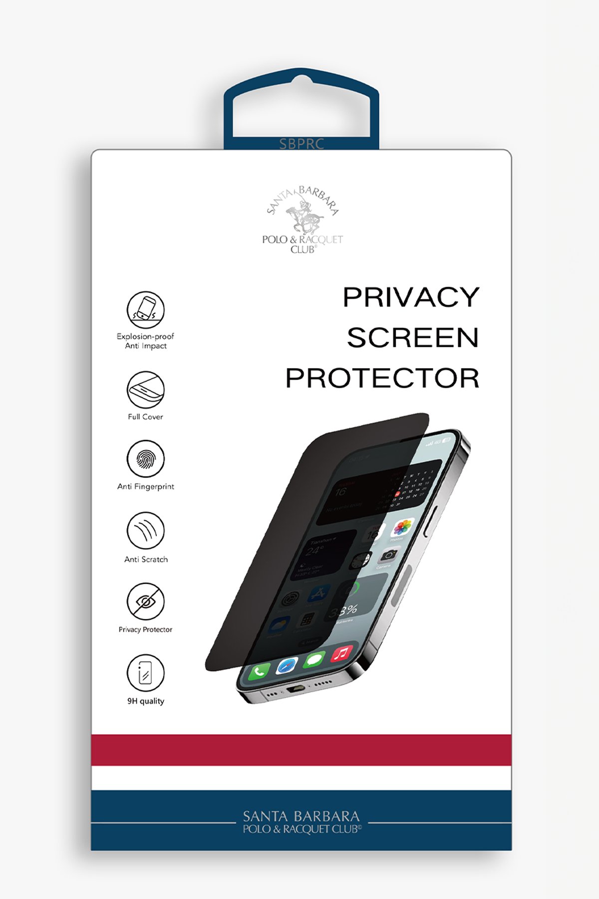 Santa Barbara Polo Racquet Club iPhone 16 Plus Augus Magsafe Kapak - Gri