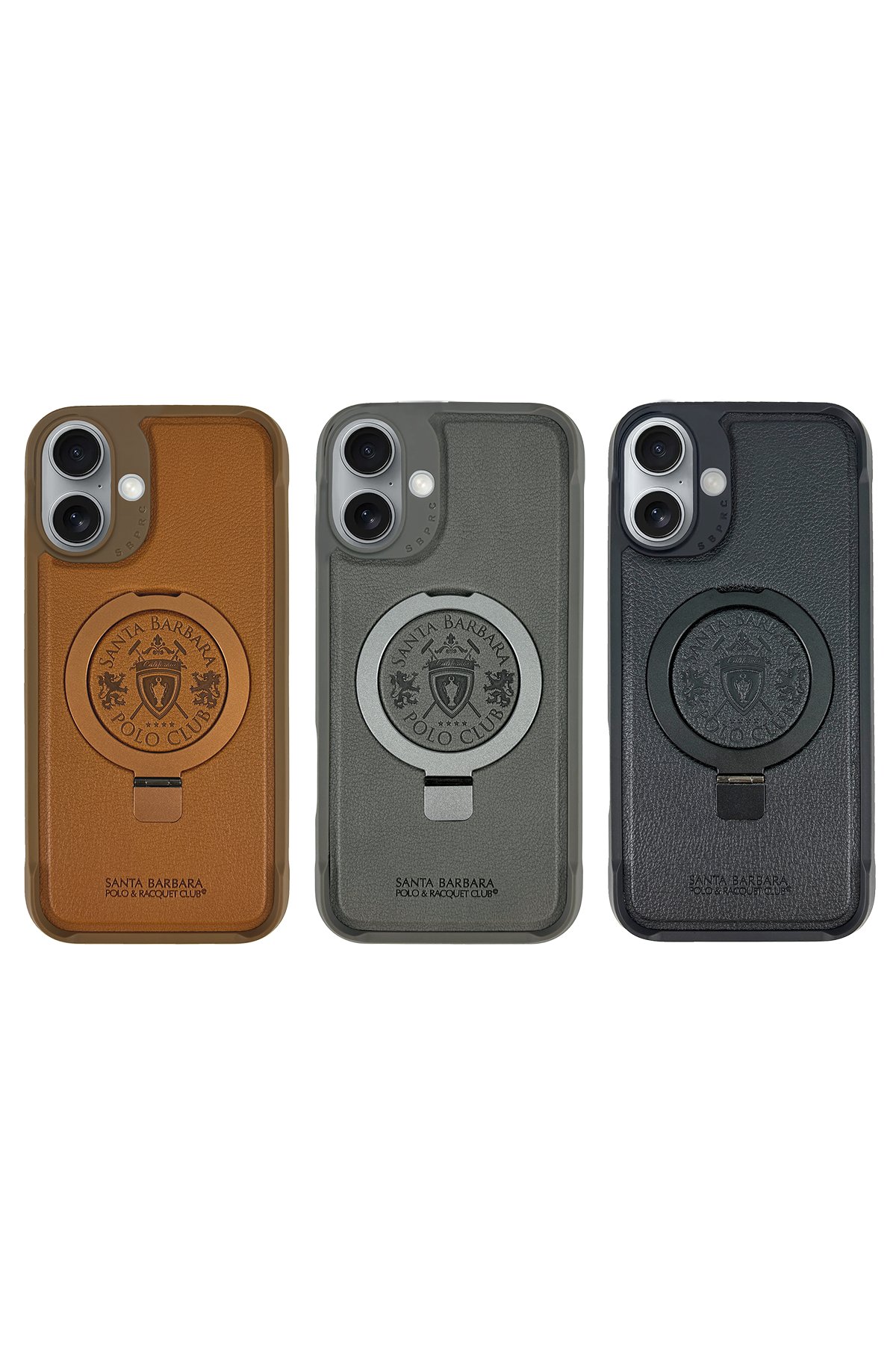 Santa Barbara Polo Racquet Club iPhone 16 Aubrey Magsafe Kapak - Titan Gri