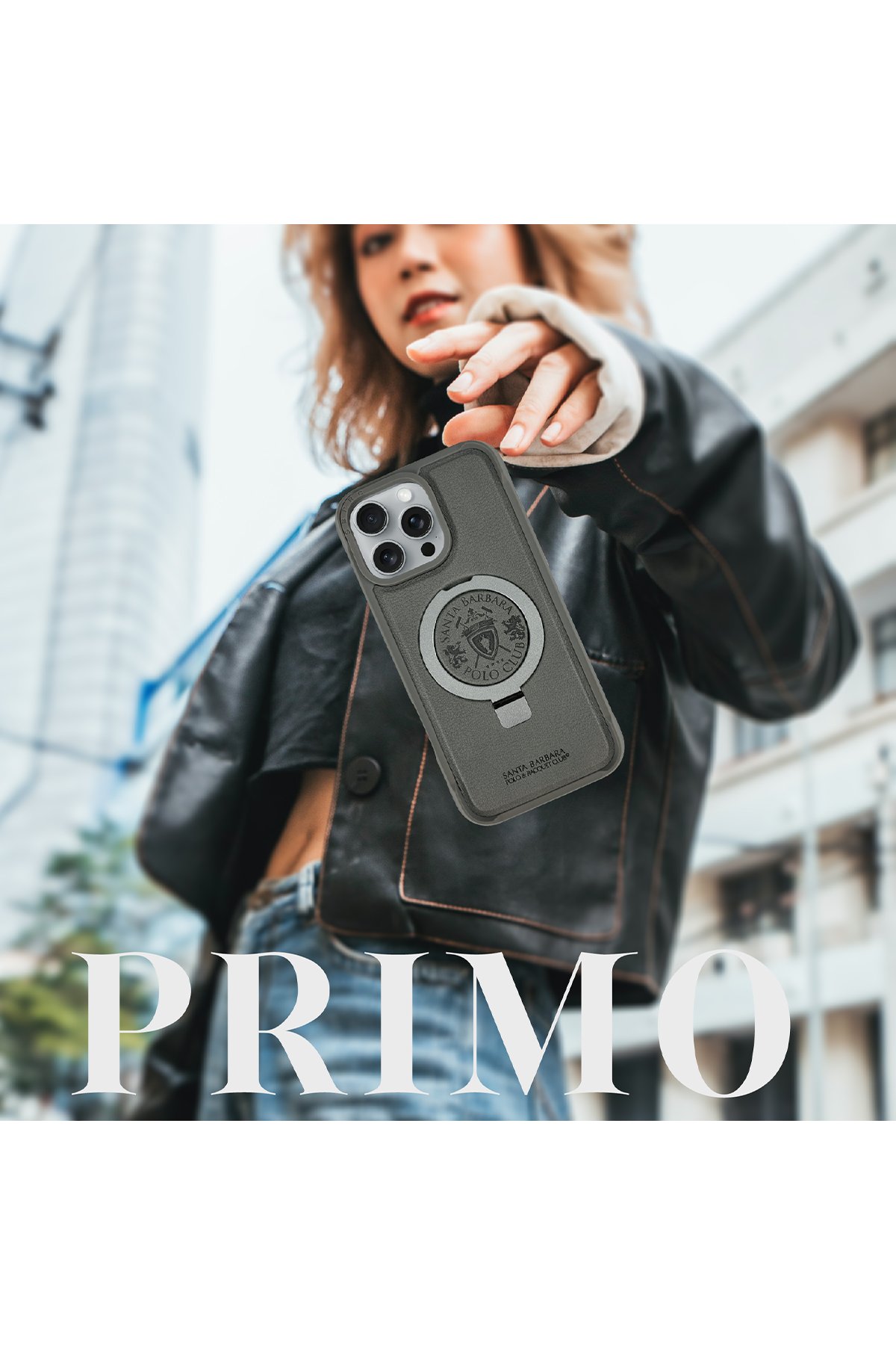 Santa Barbara Polo Racquet Club iPhone 16 Abner İçi Süet Nakış Desenli Kartvizitli Kılıf - Lacivert