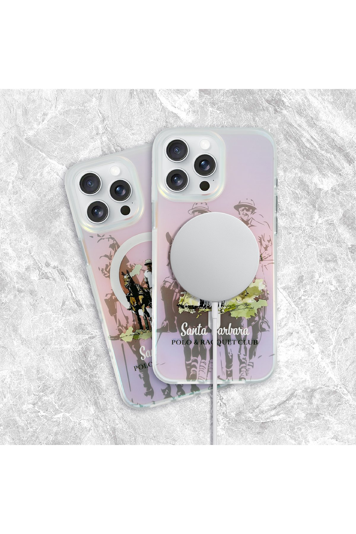 Santa Barbara Polo Racquet Club iPhone 16 Pro Boris Kapak - Lacivert