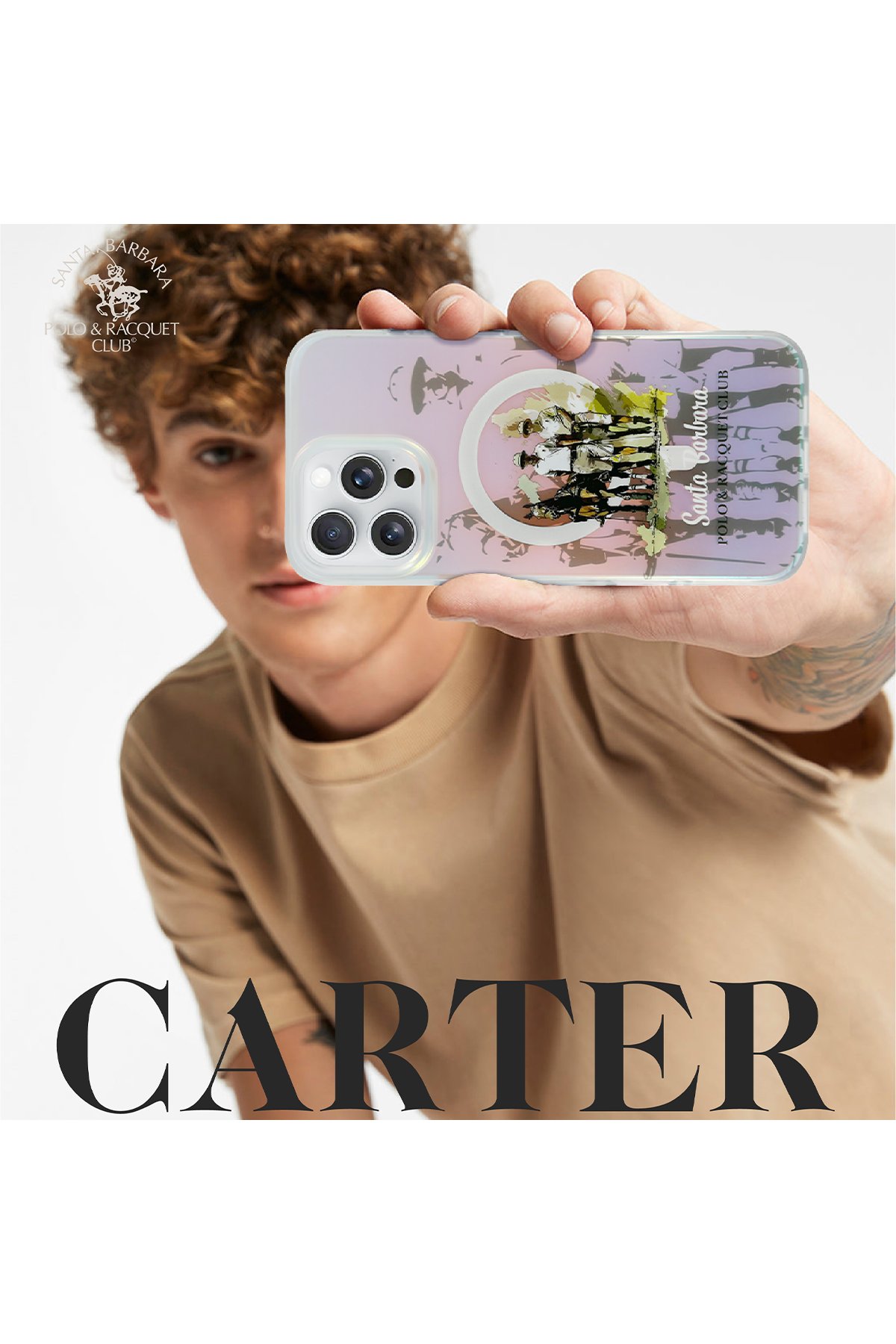 Santa Barbara Polo Racquet Club iPhone 16 Pro Boris Kapak - Lacivert