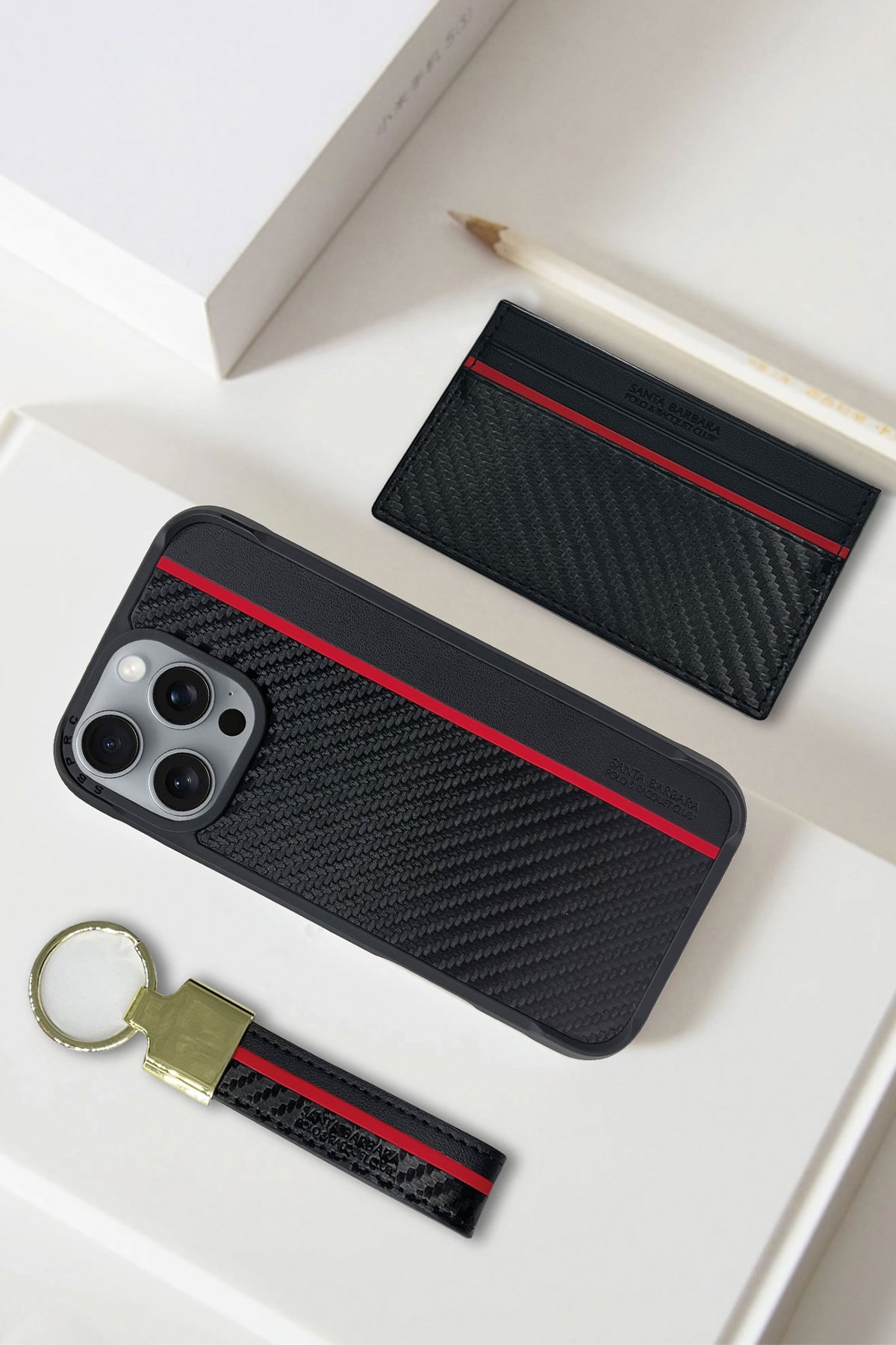 Santa Barbara Polo Racquet Club iPhone 16 Pro Sagar Magsafe Kapak - Bej