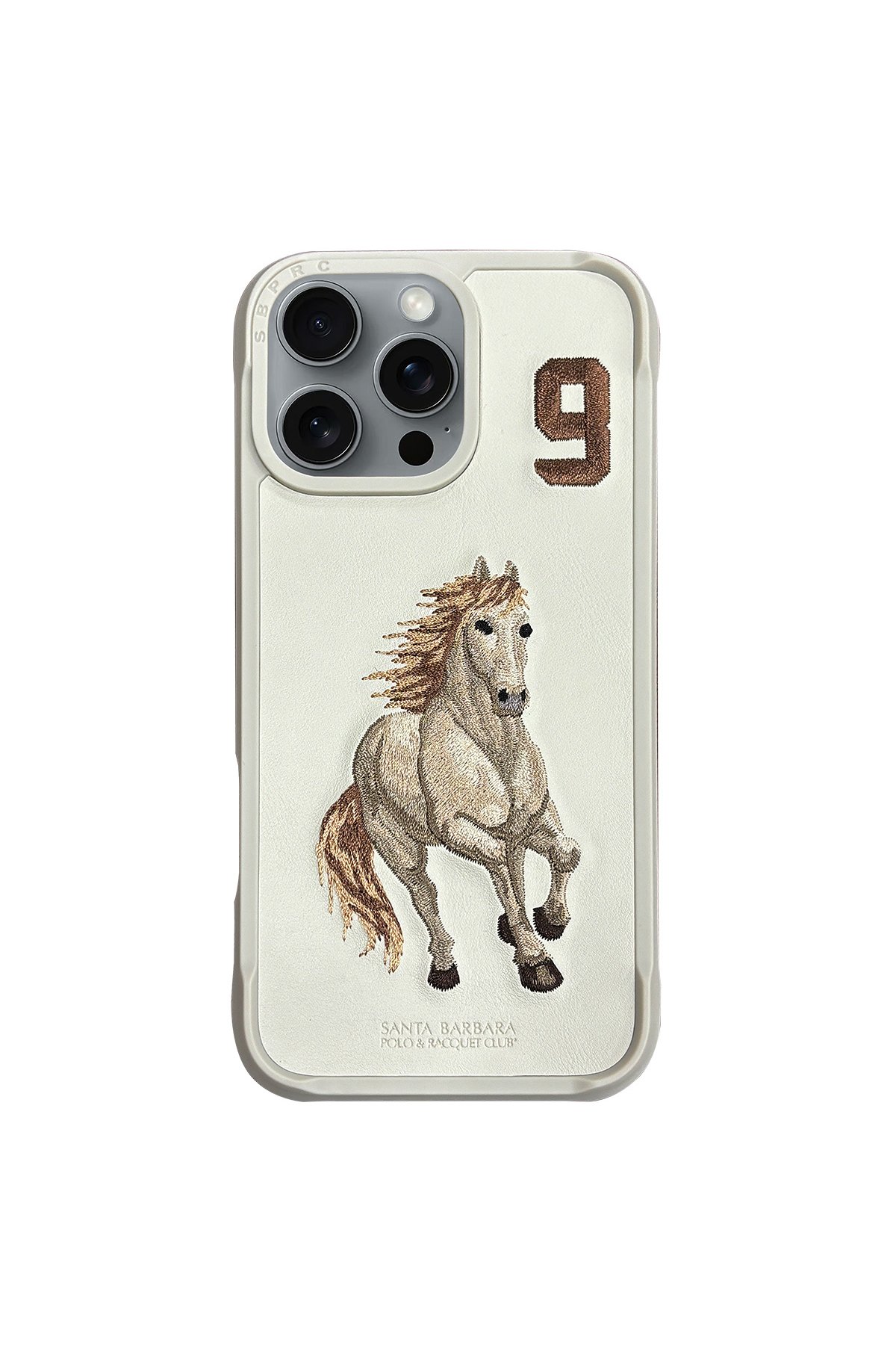 Santa Barbara Polo Racquet Club iPhone 16 Pro Max Elvis Karbon Magsafe Kapak - Siyah