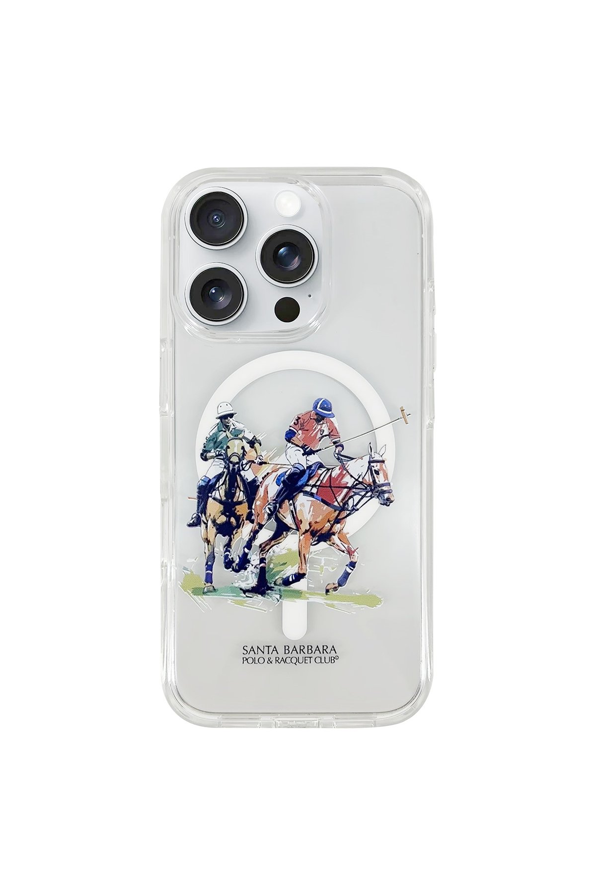 Santa Barbara Polo Racquet Club iPhone 16 Pro Max Knight Deri Kapak - Kahverengi