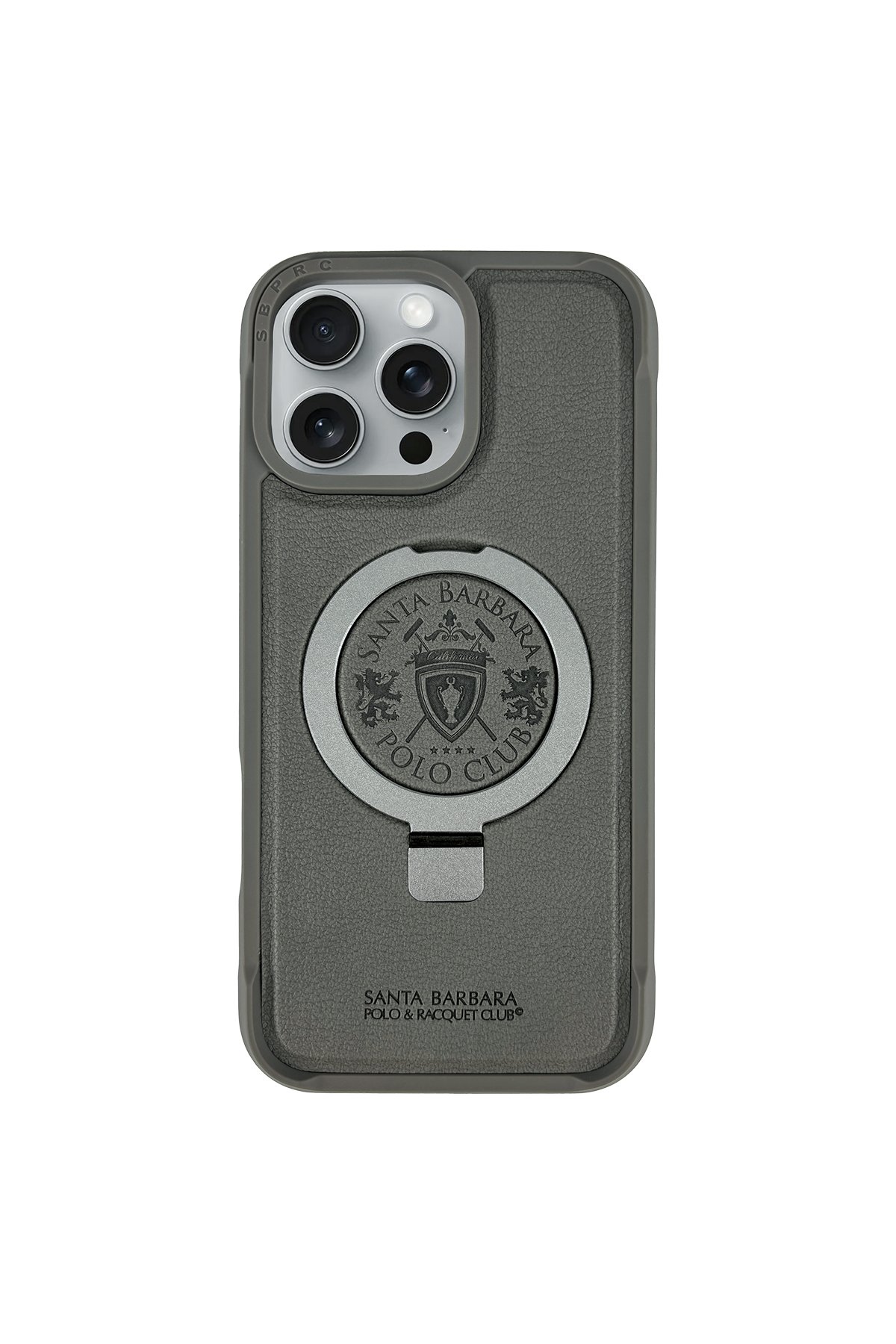 Santa Barbara Polo Racquet Club iPhone 16 Pro Leonard Magsafe Kapak - Siyah
