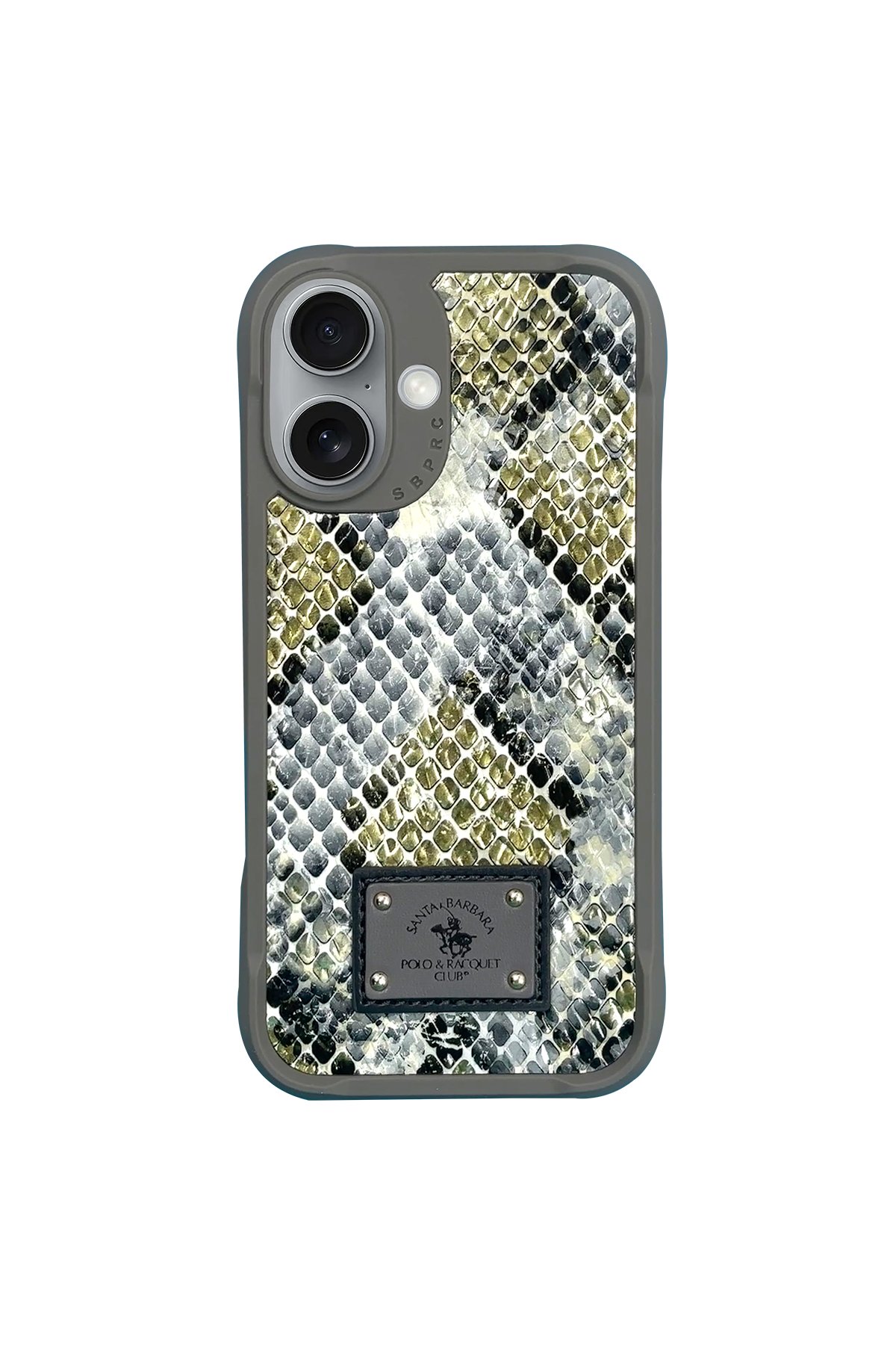 Santa Barbara Polo Racquet Club iPhone 16 Primo Magsafe Stand Kapak - Siyah