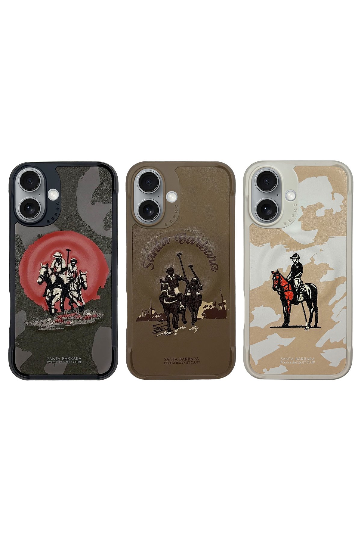 Santa Barbara Polo Racquet Club iPhone 16 Sagar Magsafe Kapak - Lacivert