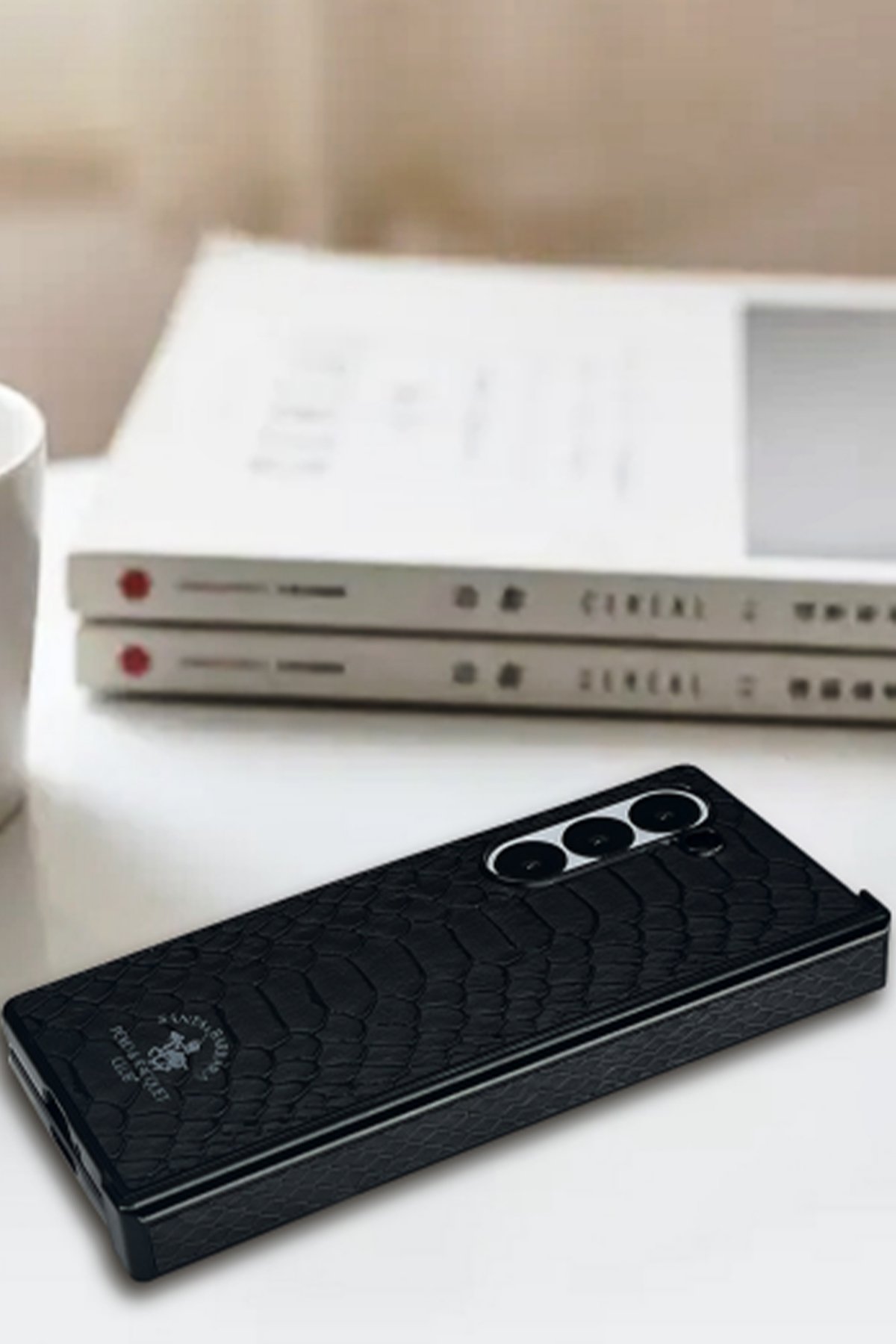 Santa Barbara Polo Racquet Club Samsung Galaxy Z Fold 6 Kent Kapak - Siyah