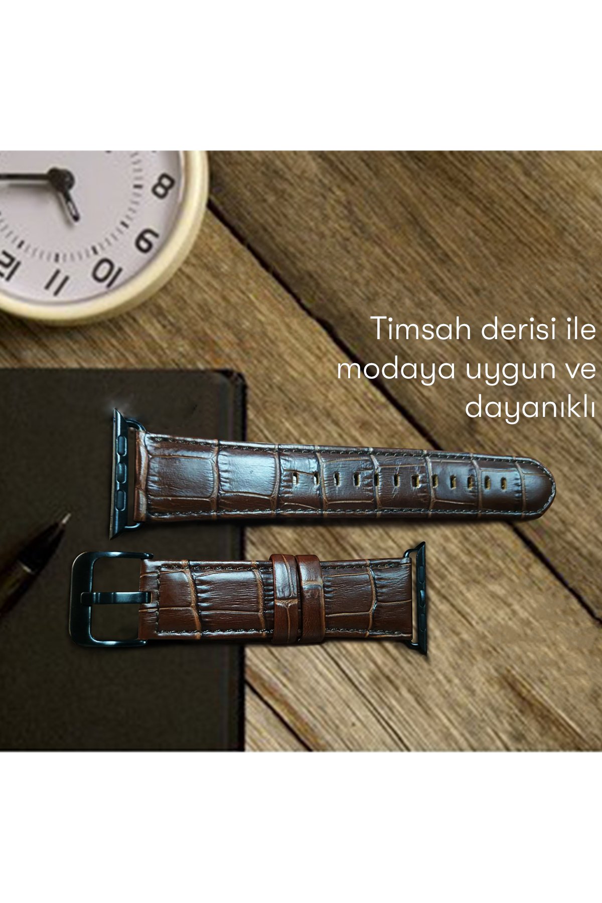 Santa Barbara Polo Racquet Club Watch 44mm Brendan Deri Kordon - Siyah