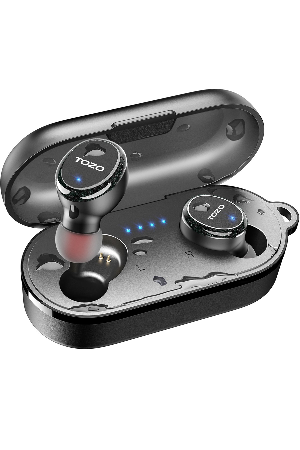 Tozo NC9 Pro Aktif Gürültü Engelleyici Özellikli Bluetooth 5.3 Kablosuz TWS Airpods Kulaklık - Siyah