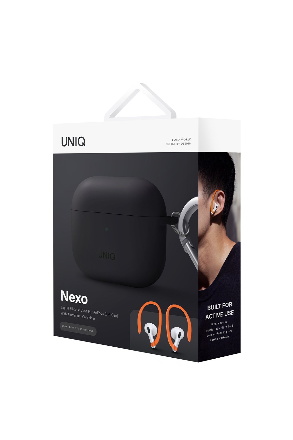 Uniq Airpods 3 (3.nesil) Lino Silikon Kılıf - Pembe