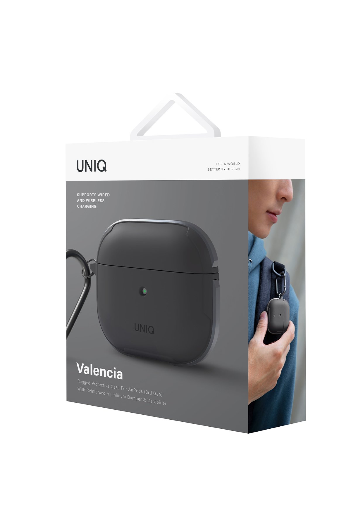Uniq Airpods 3 (3.nesil) Vencer Silikon Kılıf - Lacivert