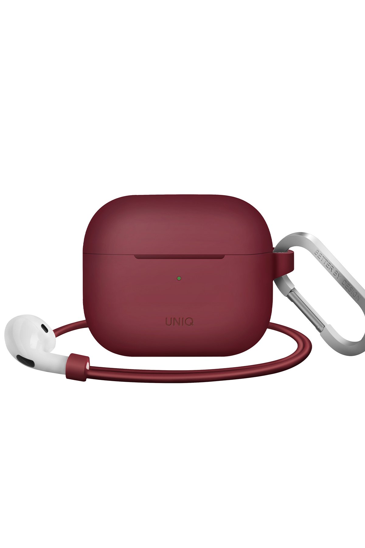 Uniq Airpods 3 (3.nesil) Nexo Silikon Kılıf - Koyu Gri