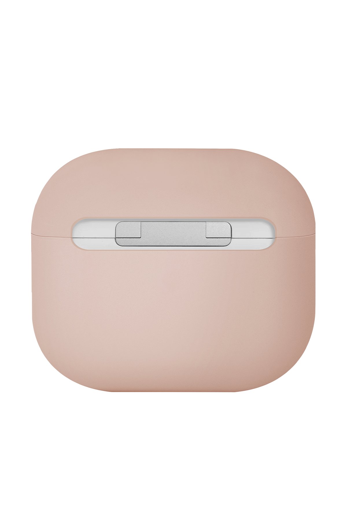 Uniq Airpods 4 (4.nesil) Lino Silikon Kılıf - Gri
