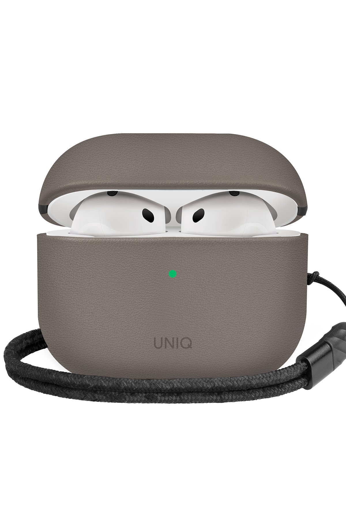 Uniq Airpods 4 (4.nesil) Nexo Silikon Kılıf - Siyah