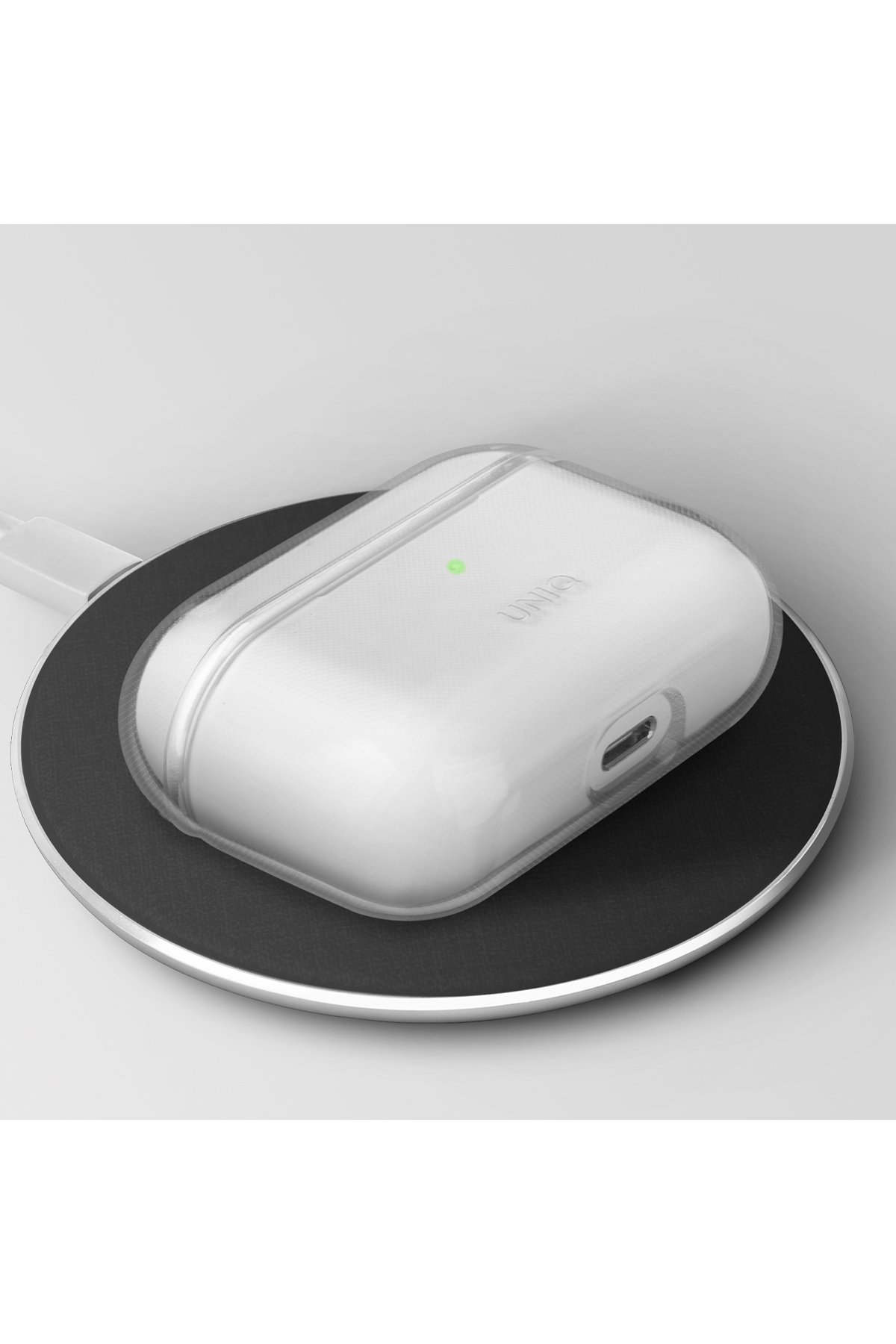 Uniq Airpods Pro 2 (2.nesil) Terra Genuine Deri Kılıf - Lacivert