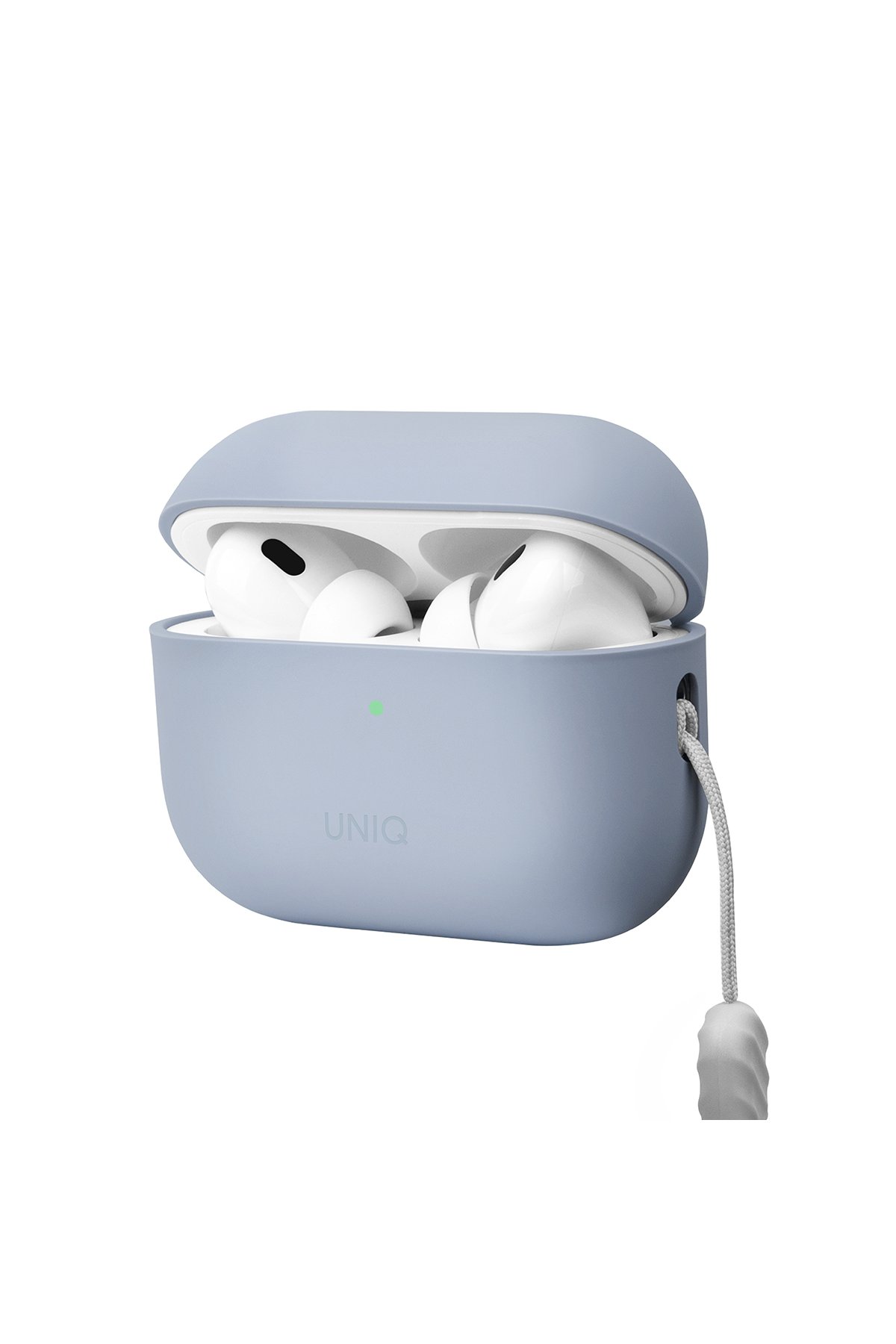 Uniq Airpods Pro 2 (2.nesil) Lyden DS Deri Kılıf - Mavi