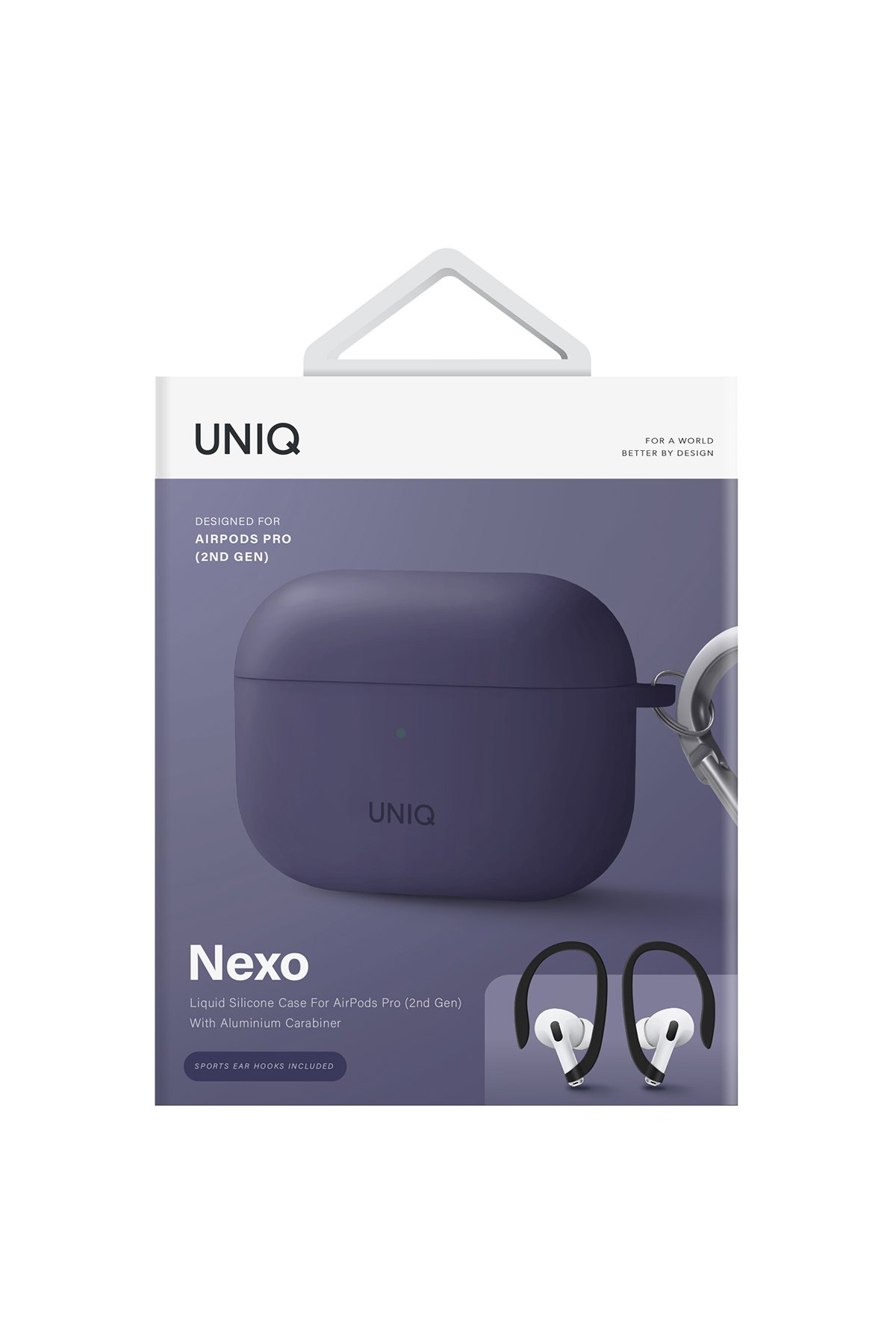 Uniq Airpods Pro 2 (2.nesil) Lyden DS Deri Kılıf - Bej